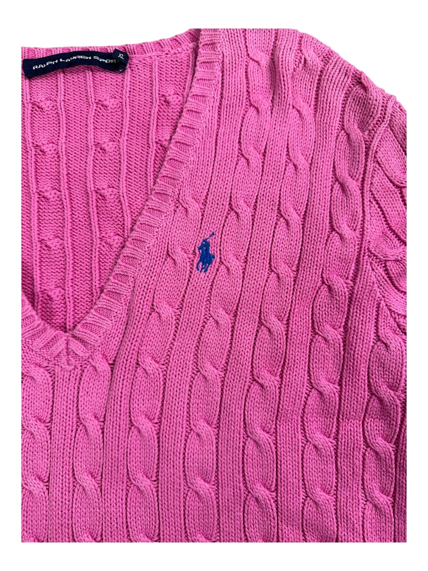 ralph lauren v-pullover women (xl)