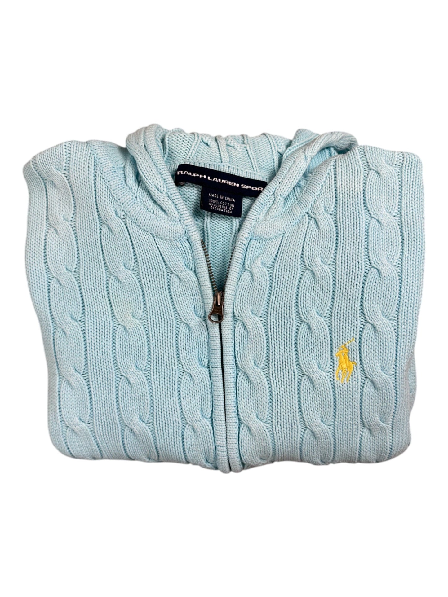 ralph lauren zip pullover women (l)