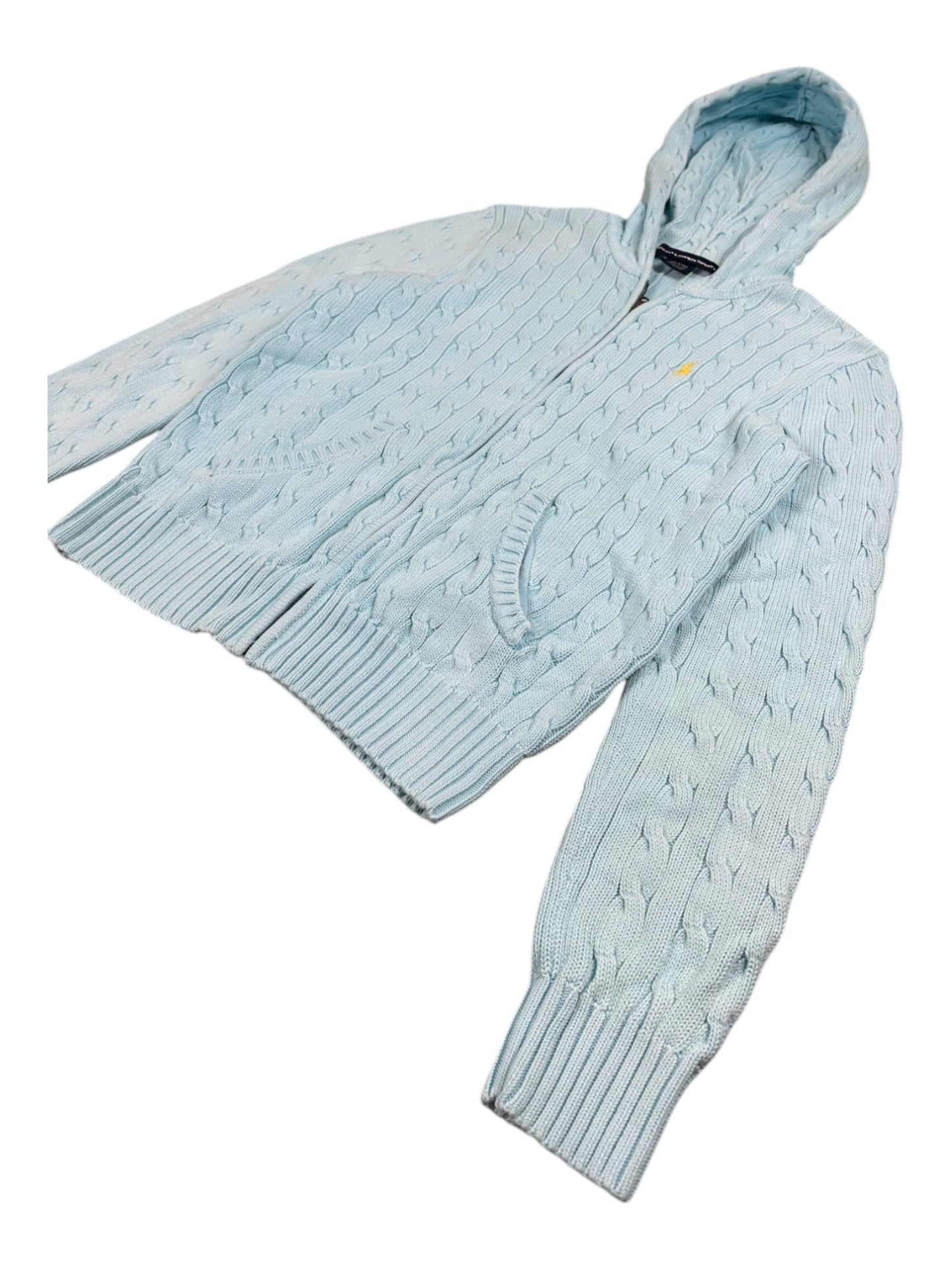 ralph lauren zip pullover women (l)