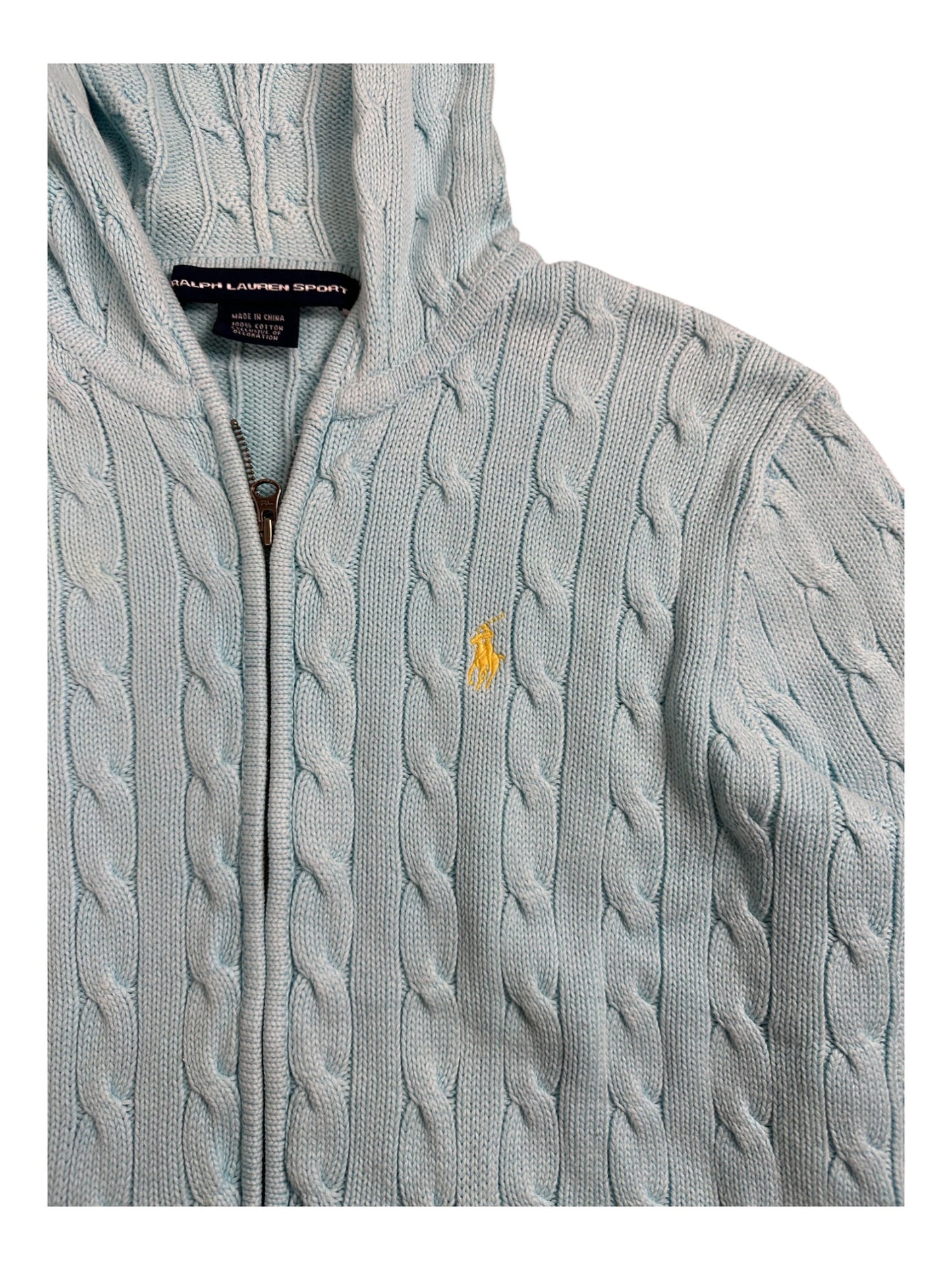 ralph lauren zip pullover women (l)