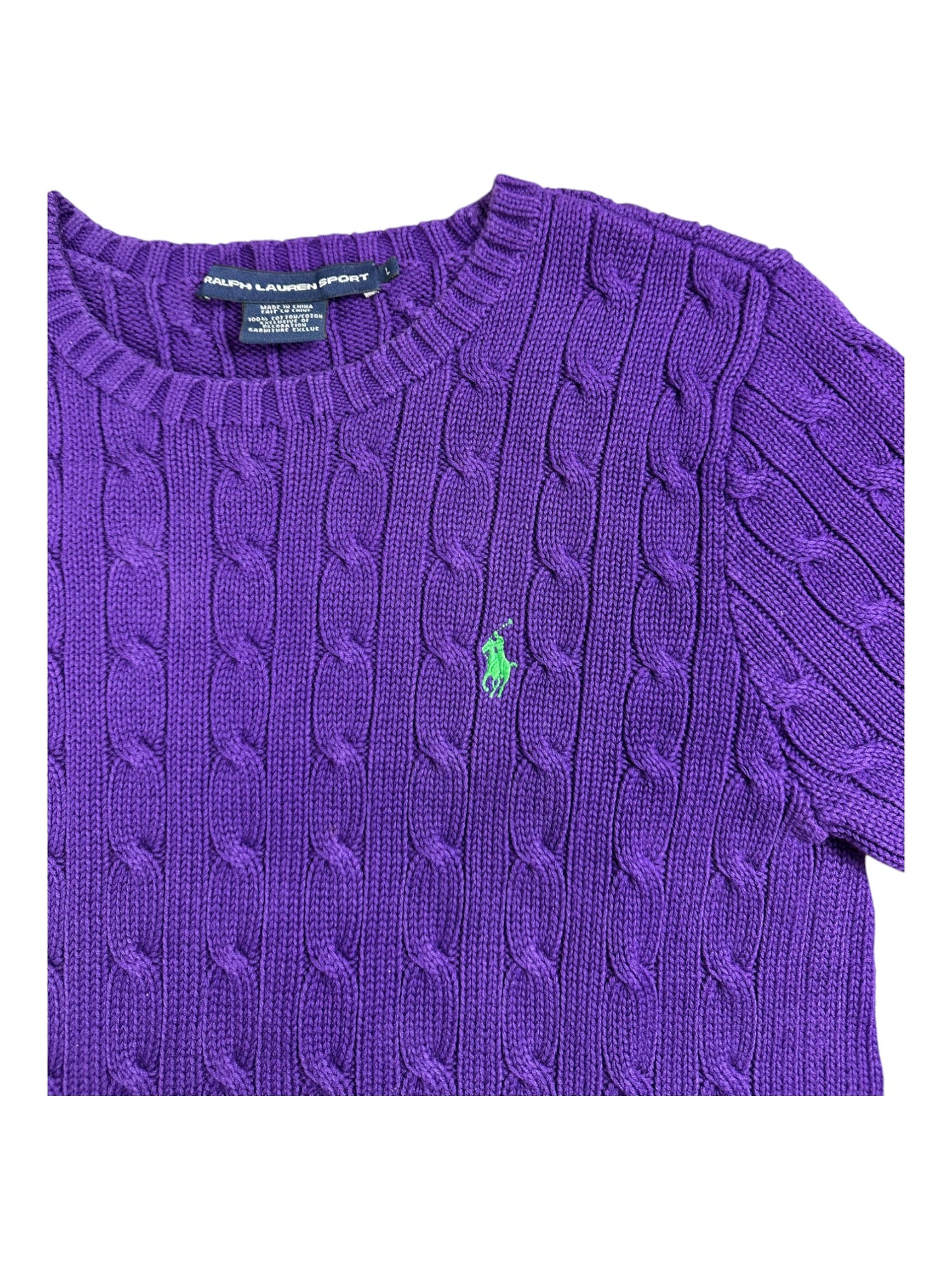 ralph lauren kurzarm pullover women (l)