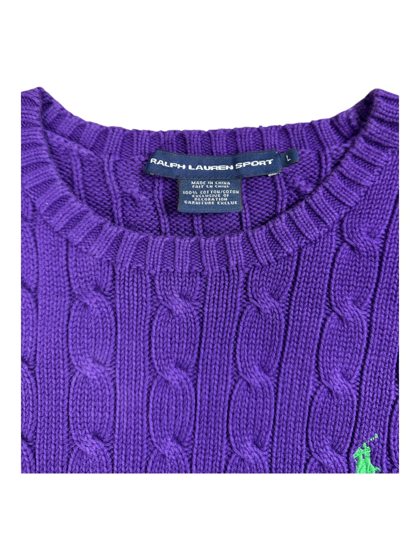 ralph lauren kurzarm pullover women (l)