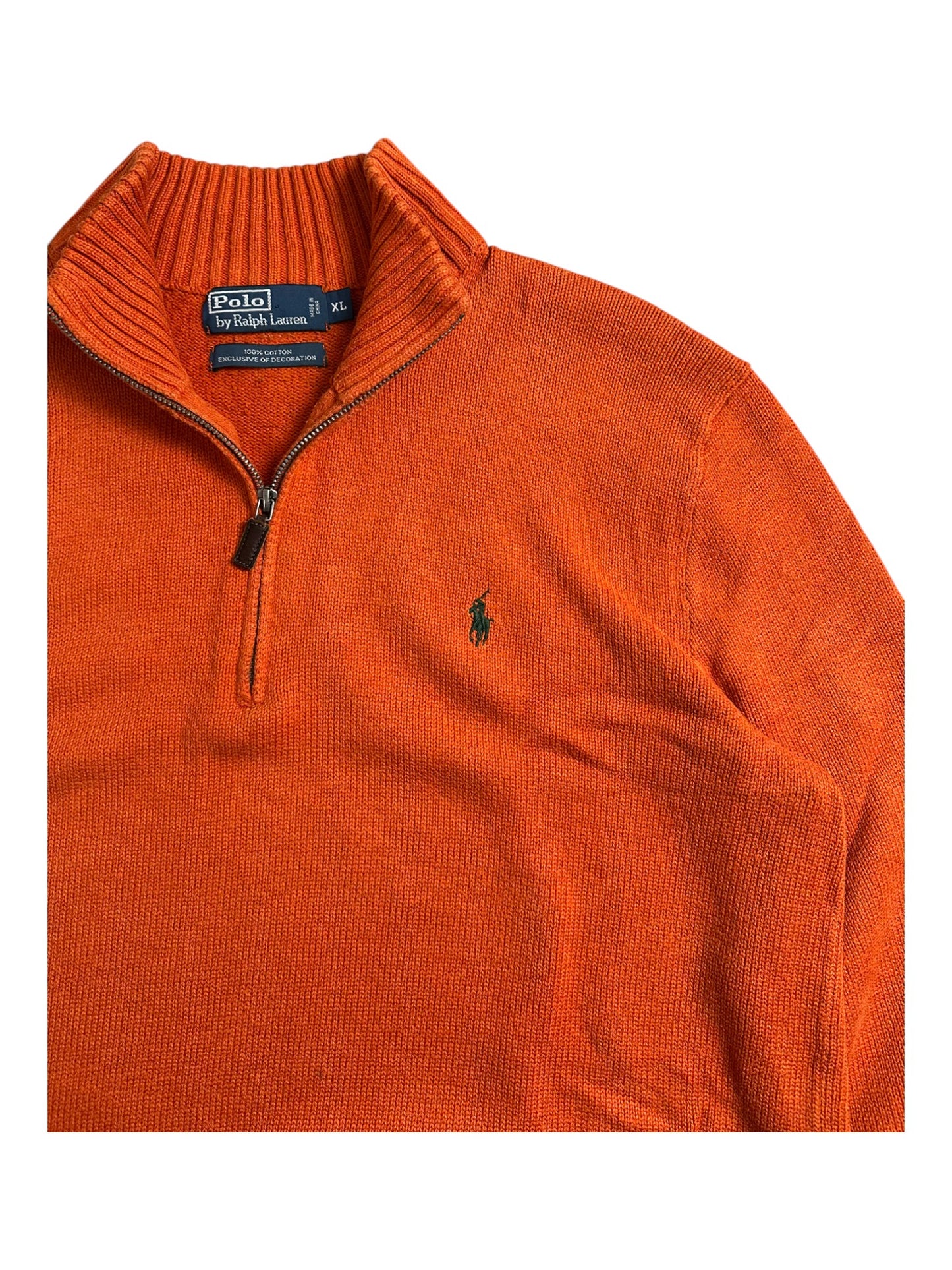 ralph lauren half zip pullover (xl)