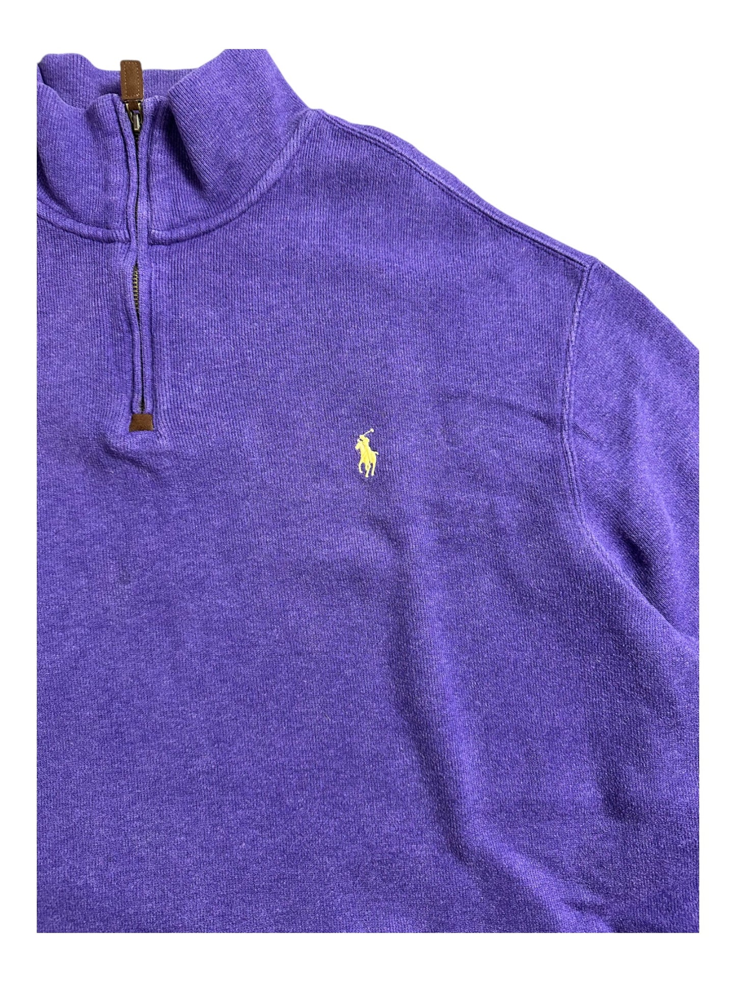 ralph lauren half zip pullover (xl)