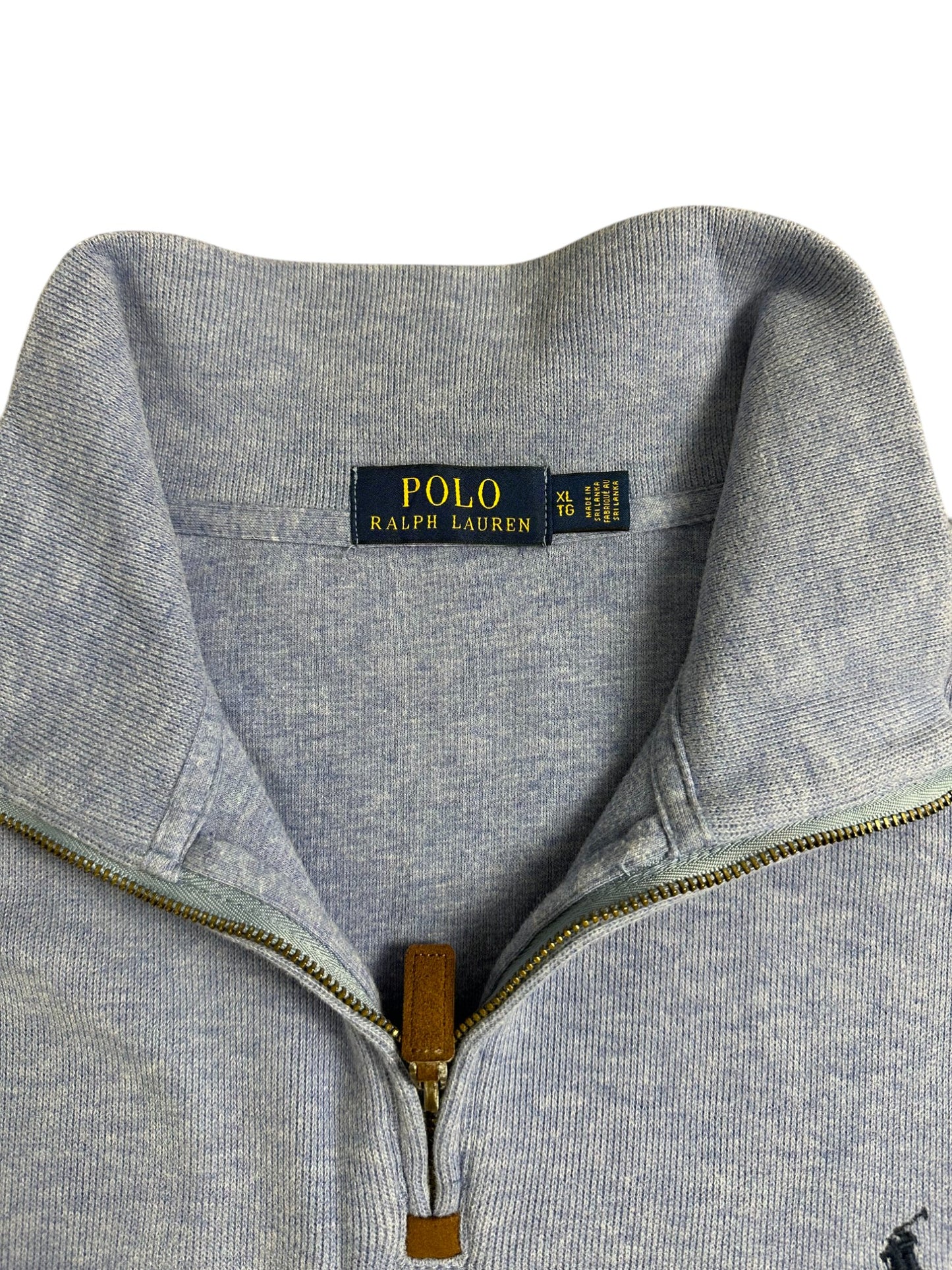ralph lauren half zip pullover (xl)