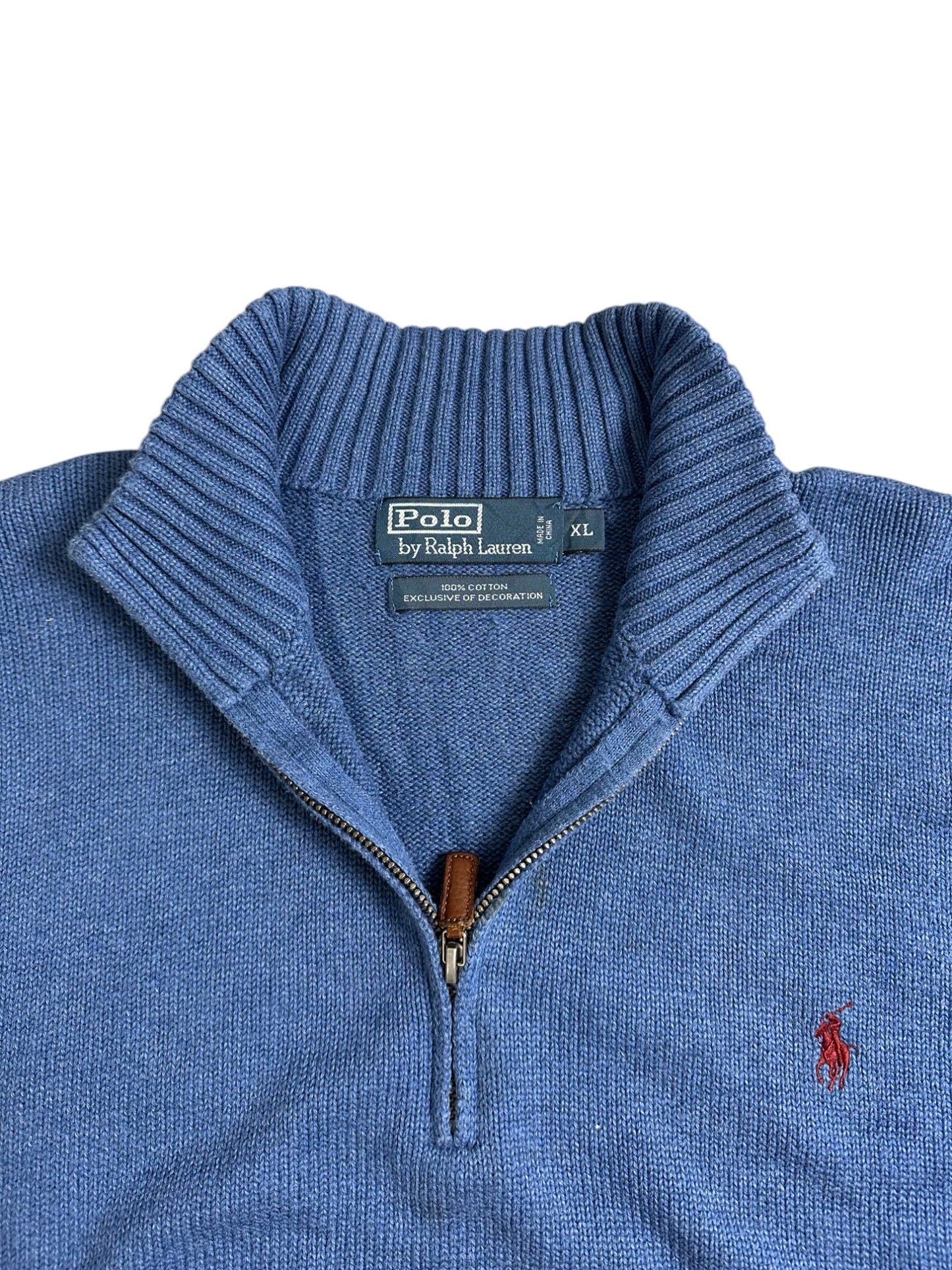 ralph lauren half zip pullover (xl)
