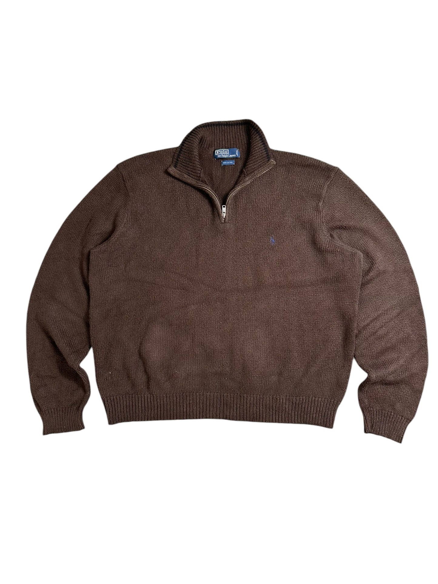 ralph lauren half zip pullover (xl)