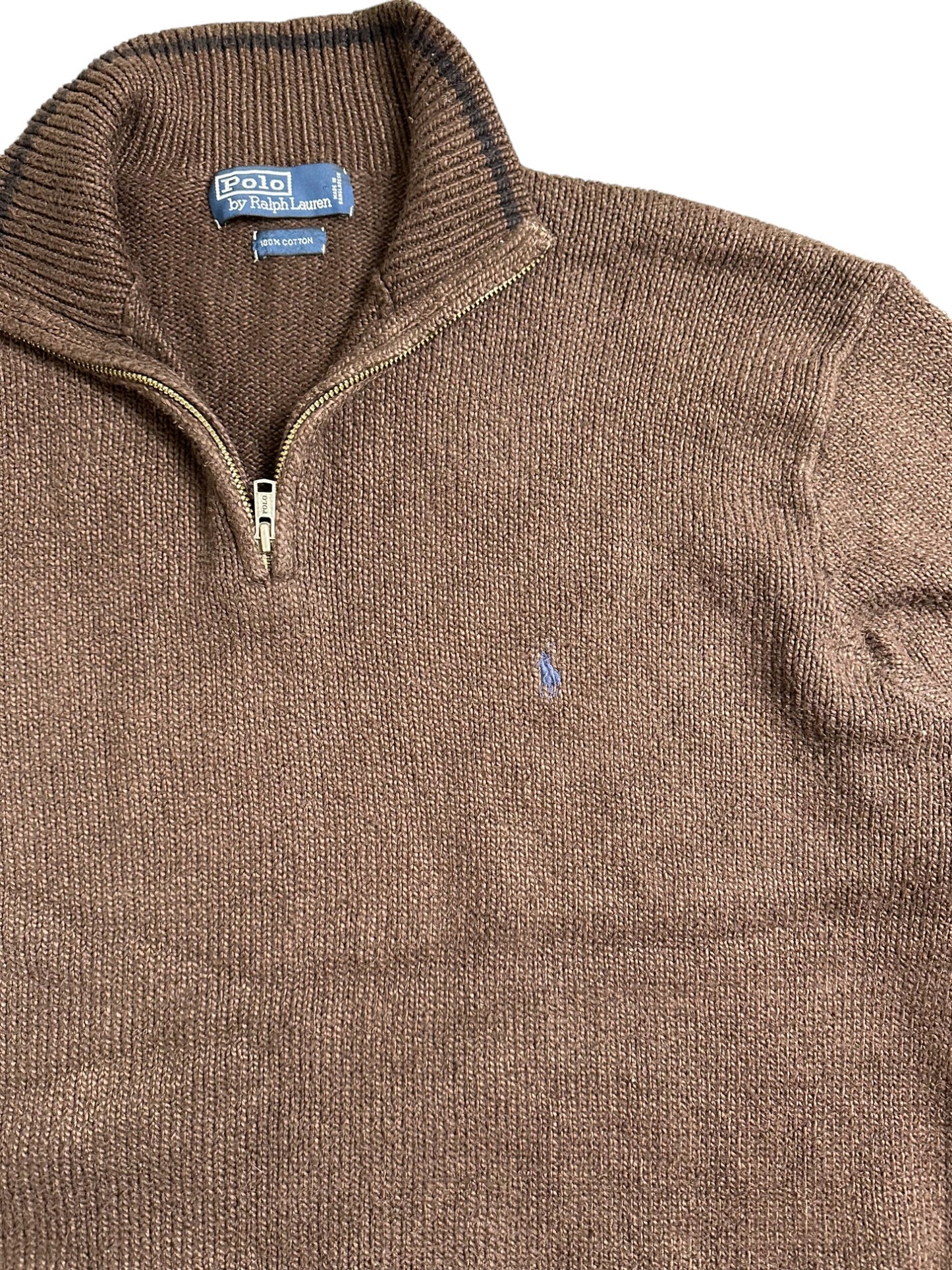 ralph lauren half zip pullover (xl)