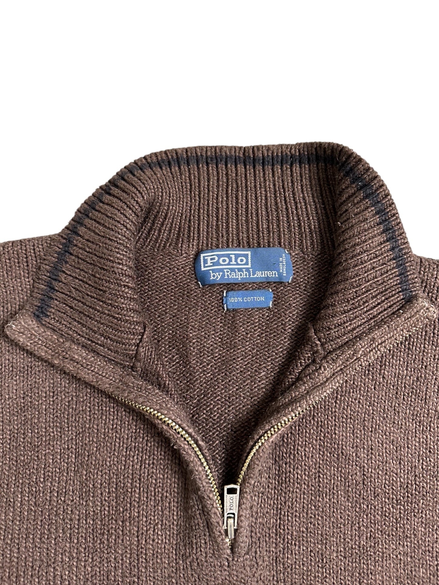 ralph lauren half zip pullover (xl)