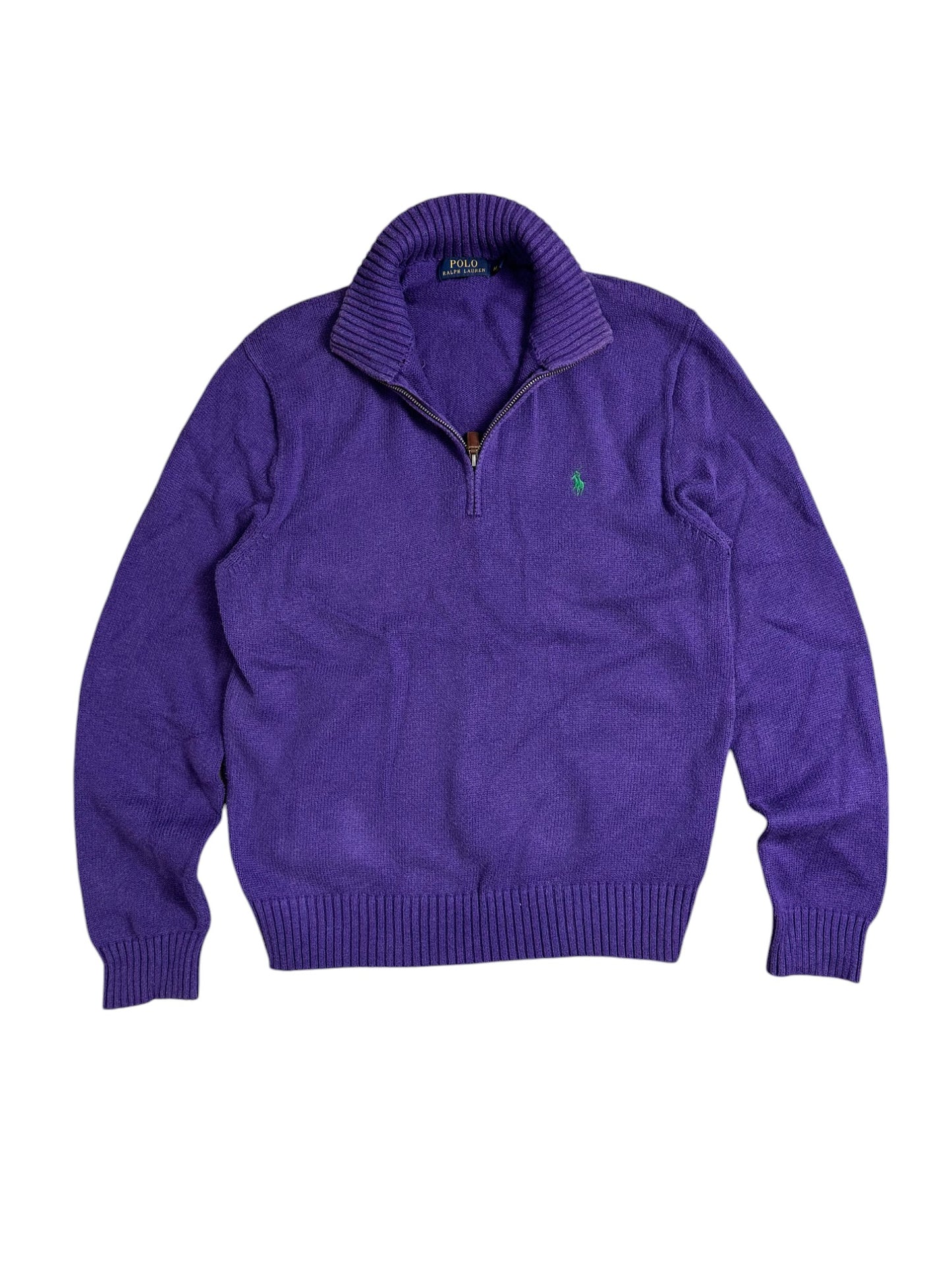 ralph lauren half zip pullover (m)