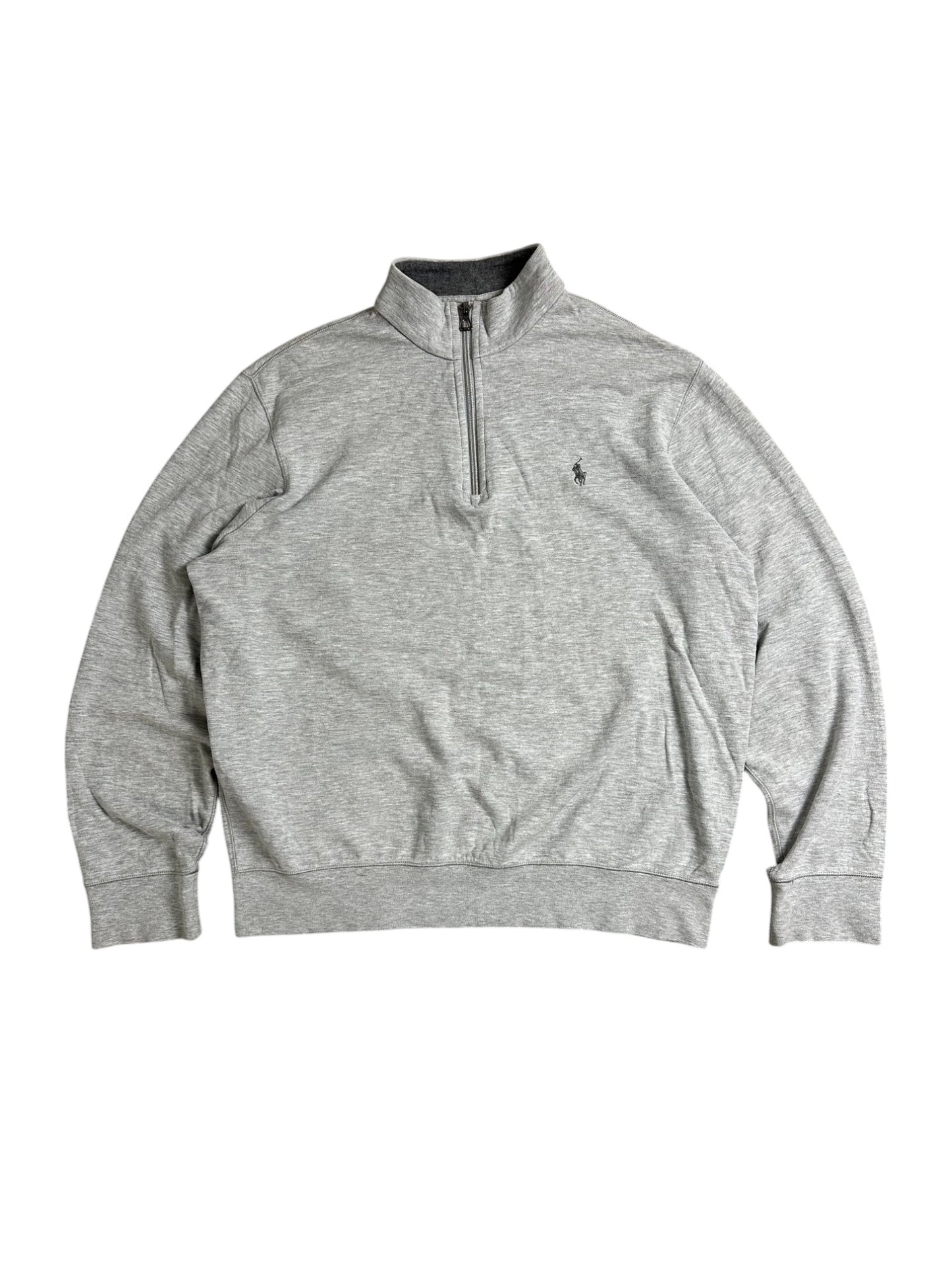 ralph lauren half zip pullover (m)