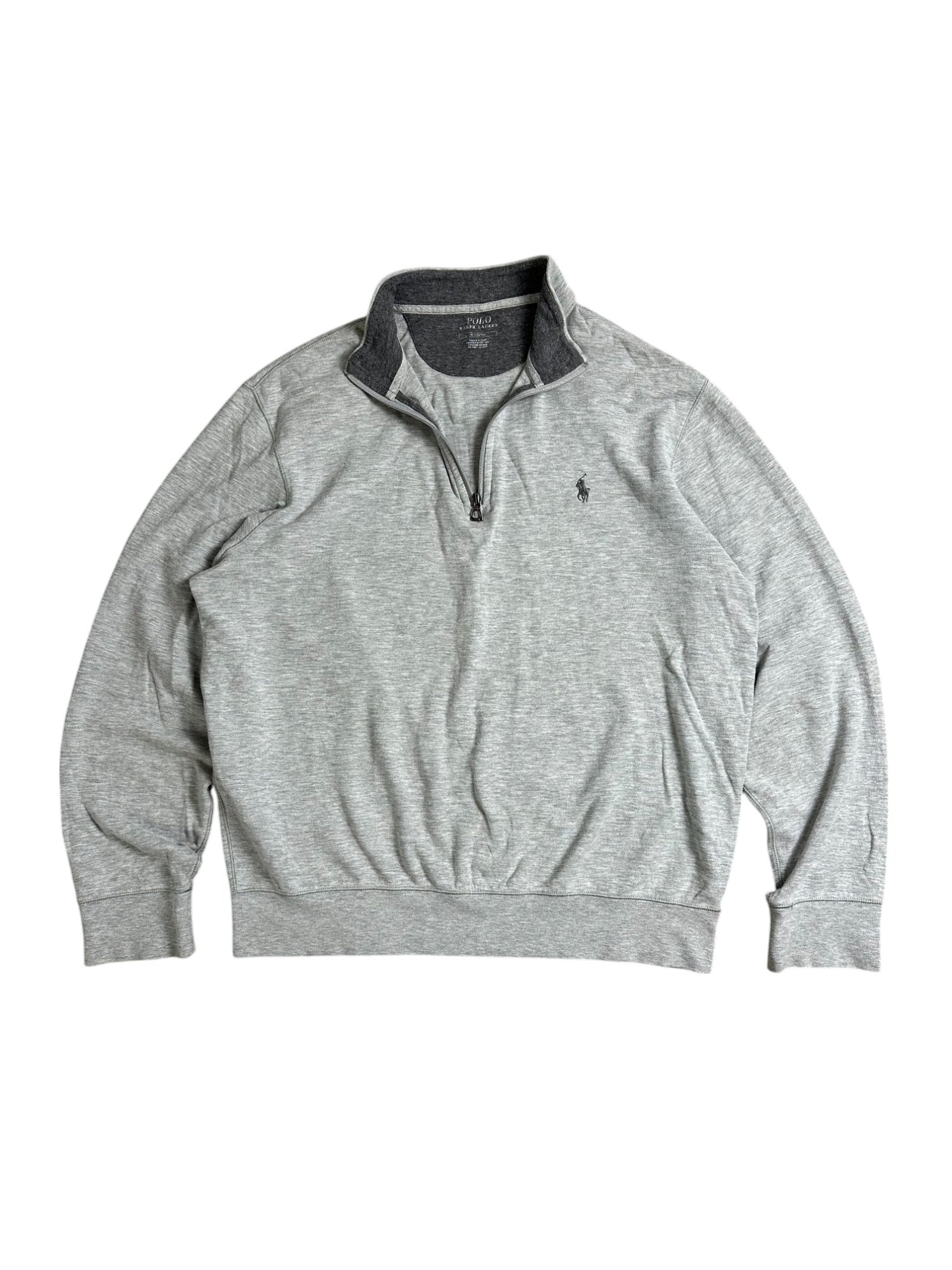 ralph lauren half zip pullover (m)