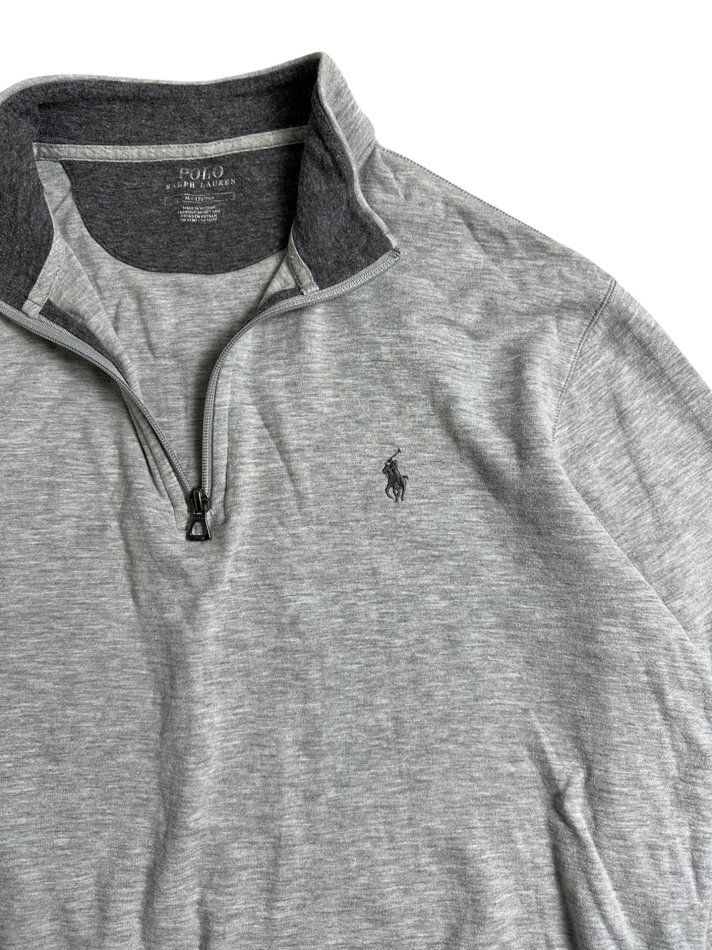ralph lauren half zip pullover (m)