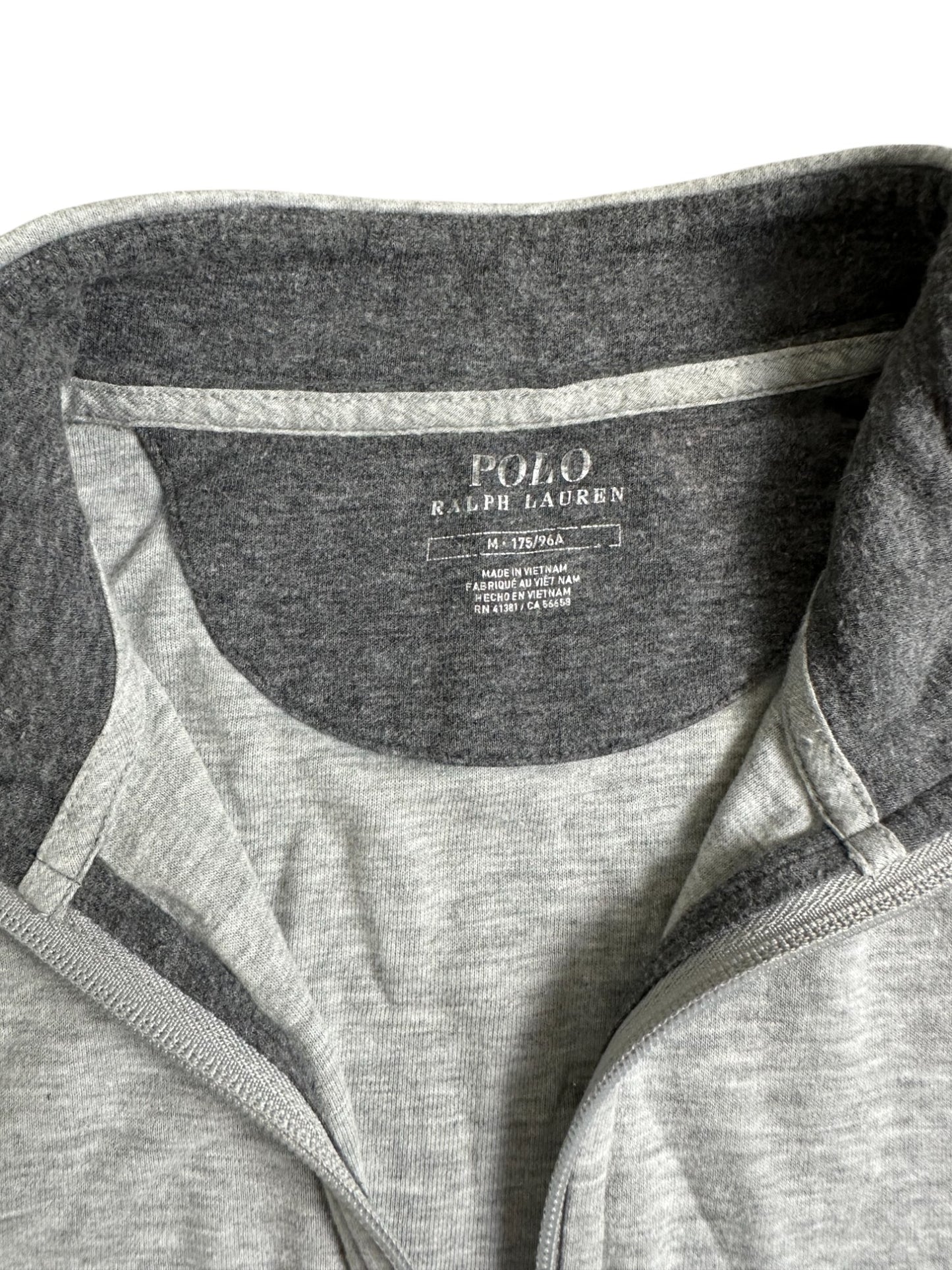 ralph lauren half zip pullover (m)