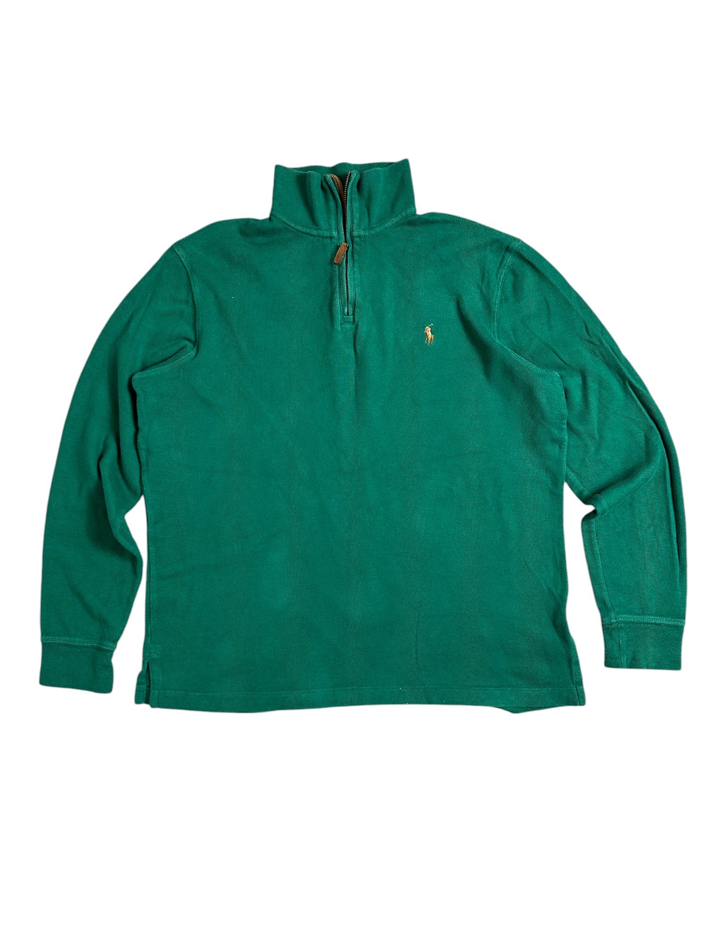 ralph lauren half zip pullover (m)