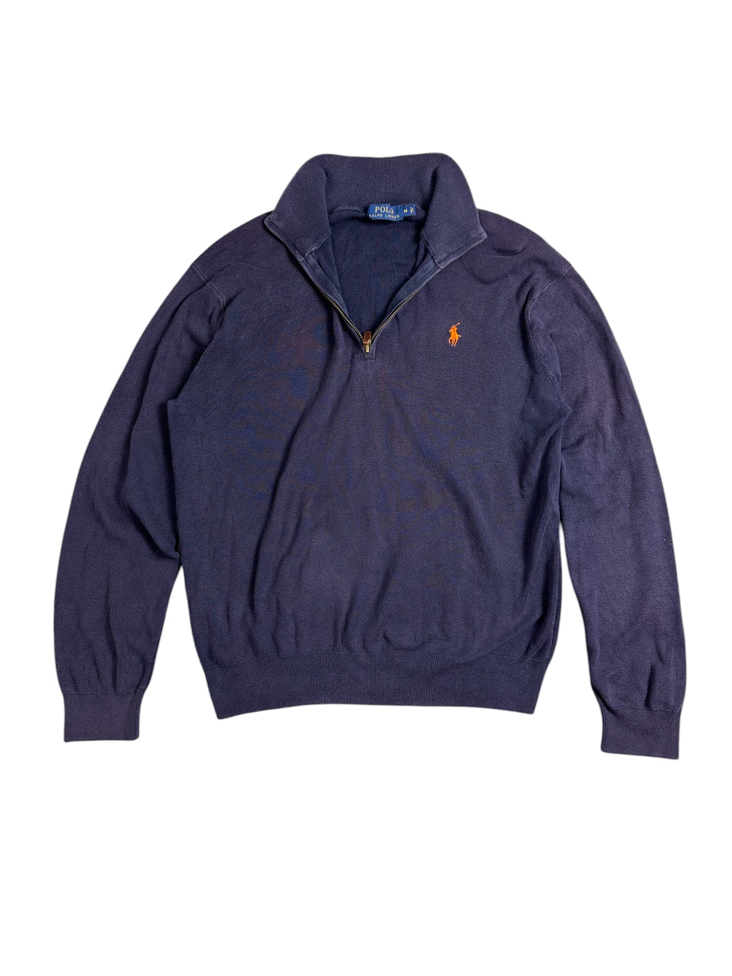 ralph lauren half zip pullover (m)
