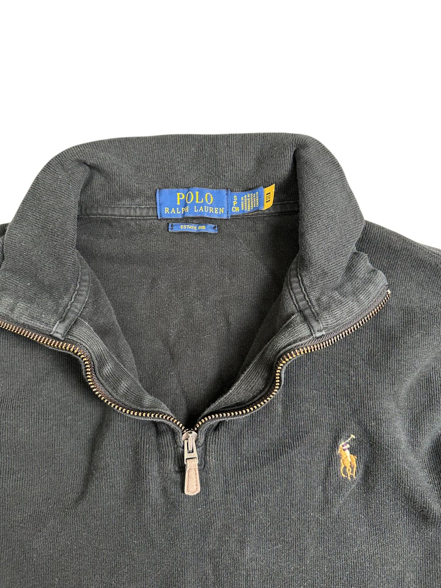 ralph lauren half zip pullover (s)