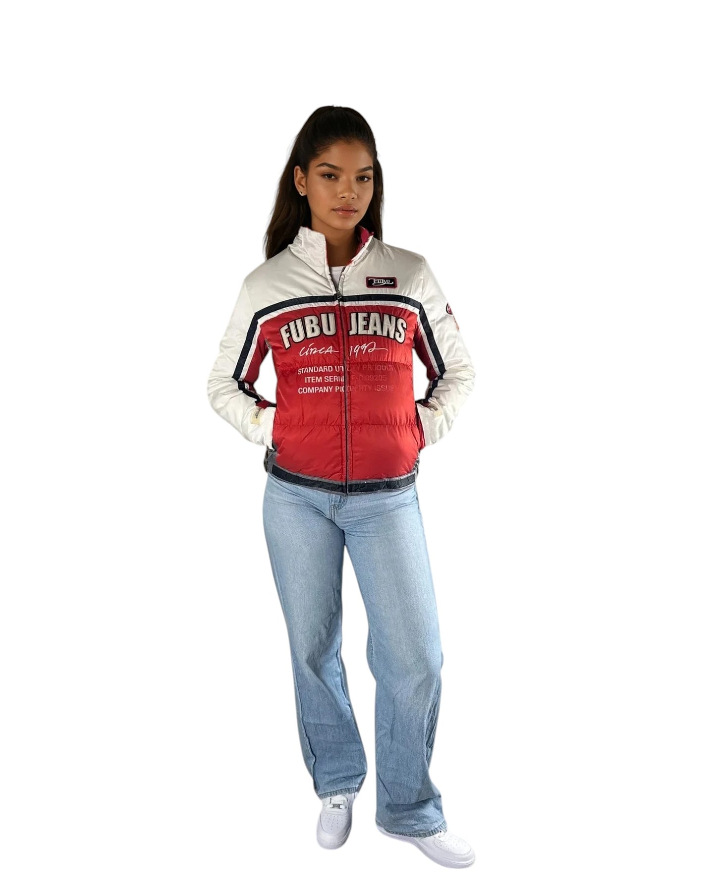fubu puffer jacke (s/m)