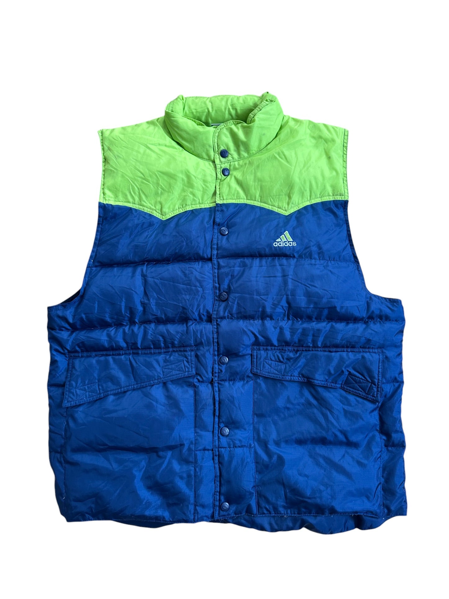 adidas puffer weste (xl)