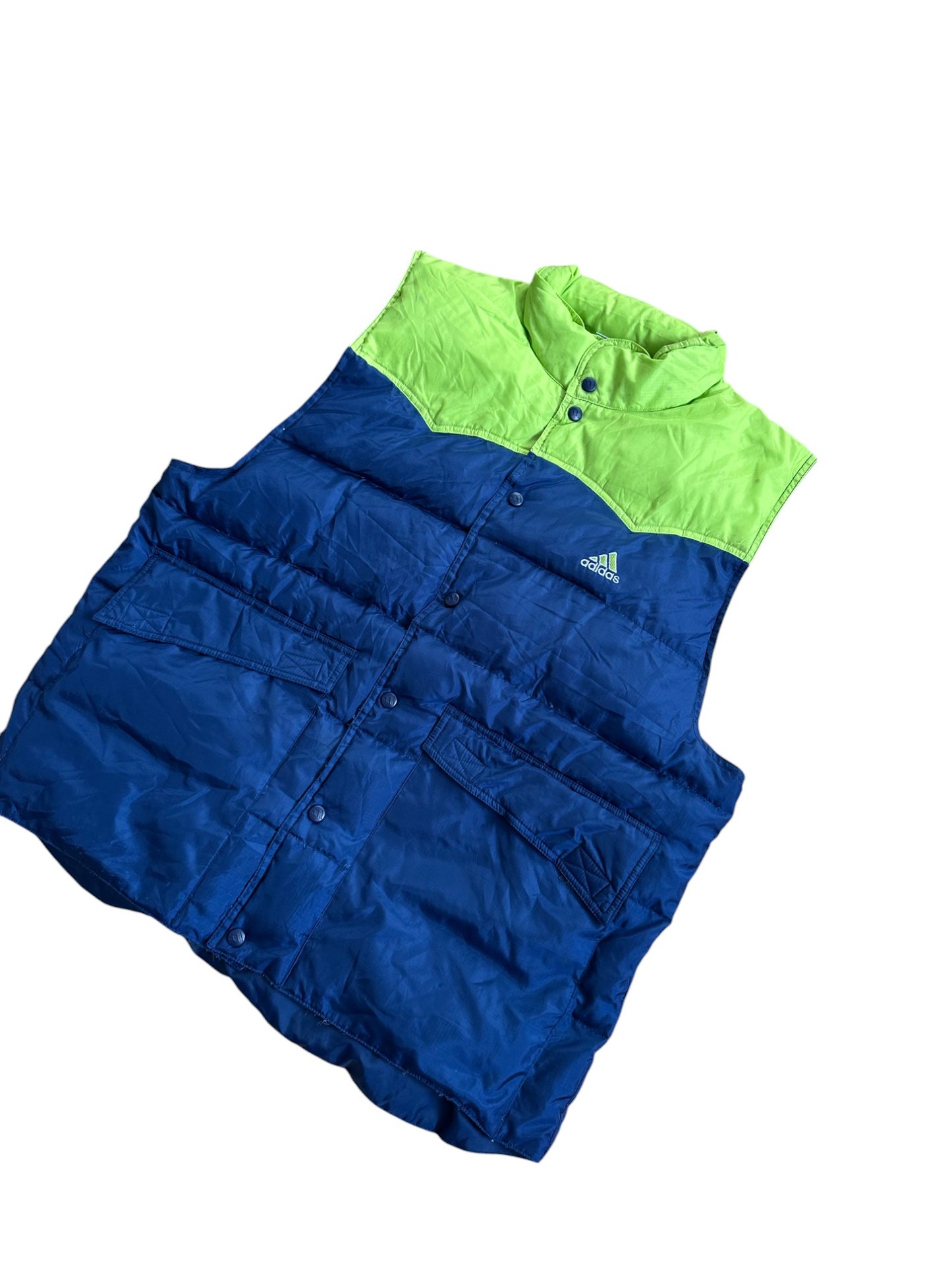adidas puffer weste (xl)