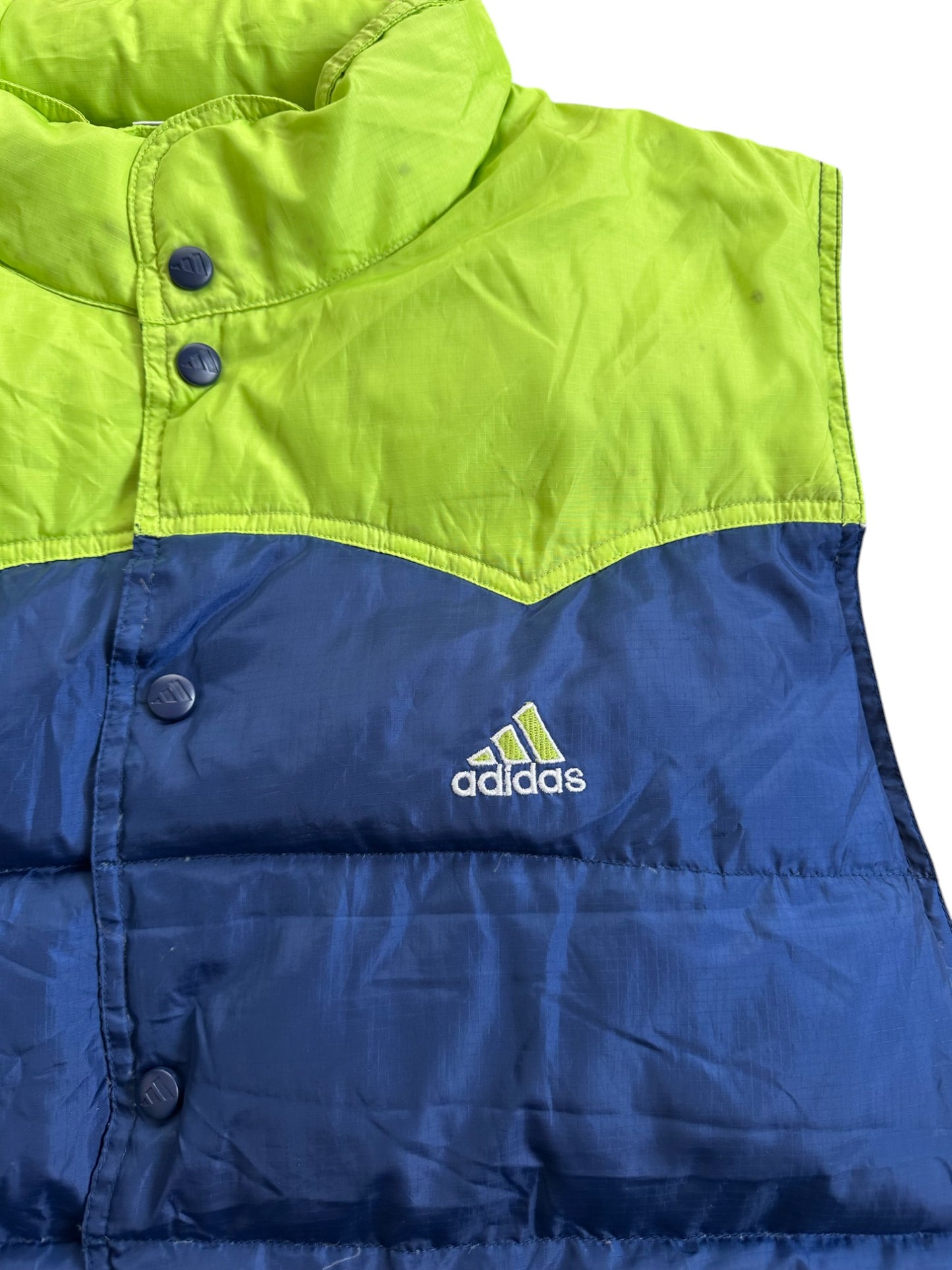 adidas puffer weste (xl)