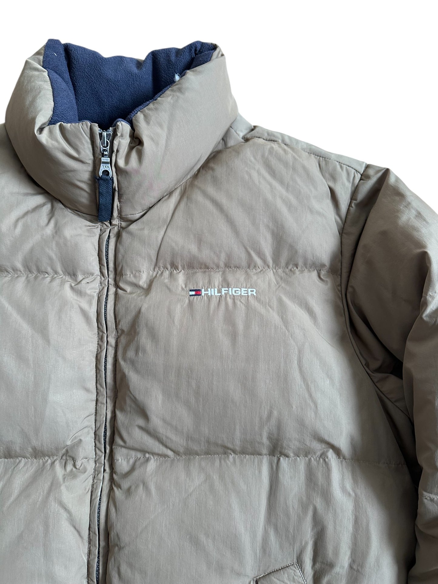 tommy hilfiger puffer jacke (l)