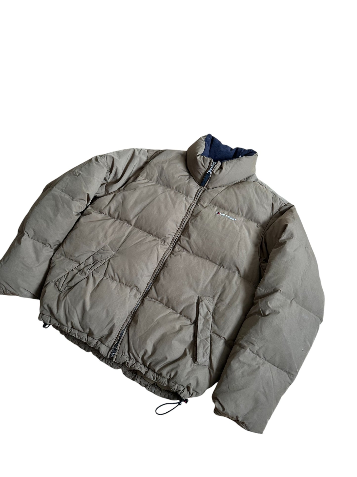 tommy hilfiger puffer jacke (l)