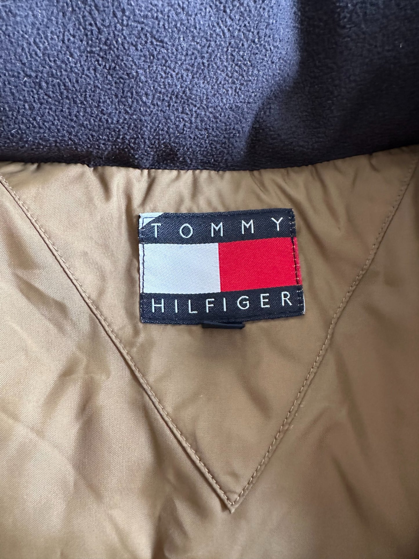 tommy hilfiger puffer jacke (l)
