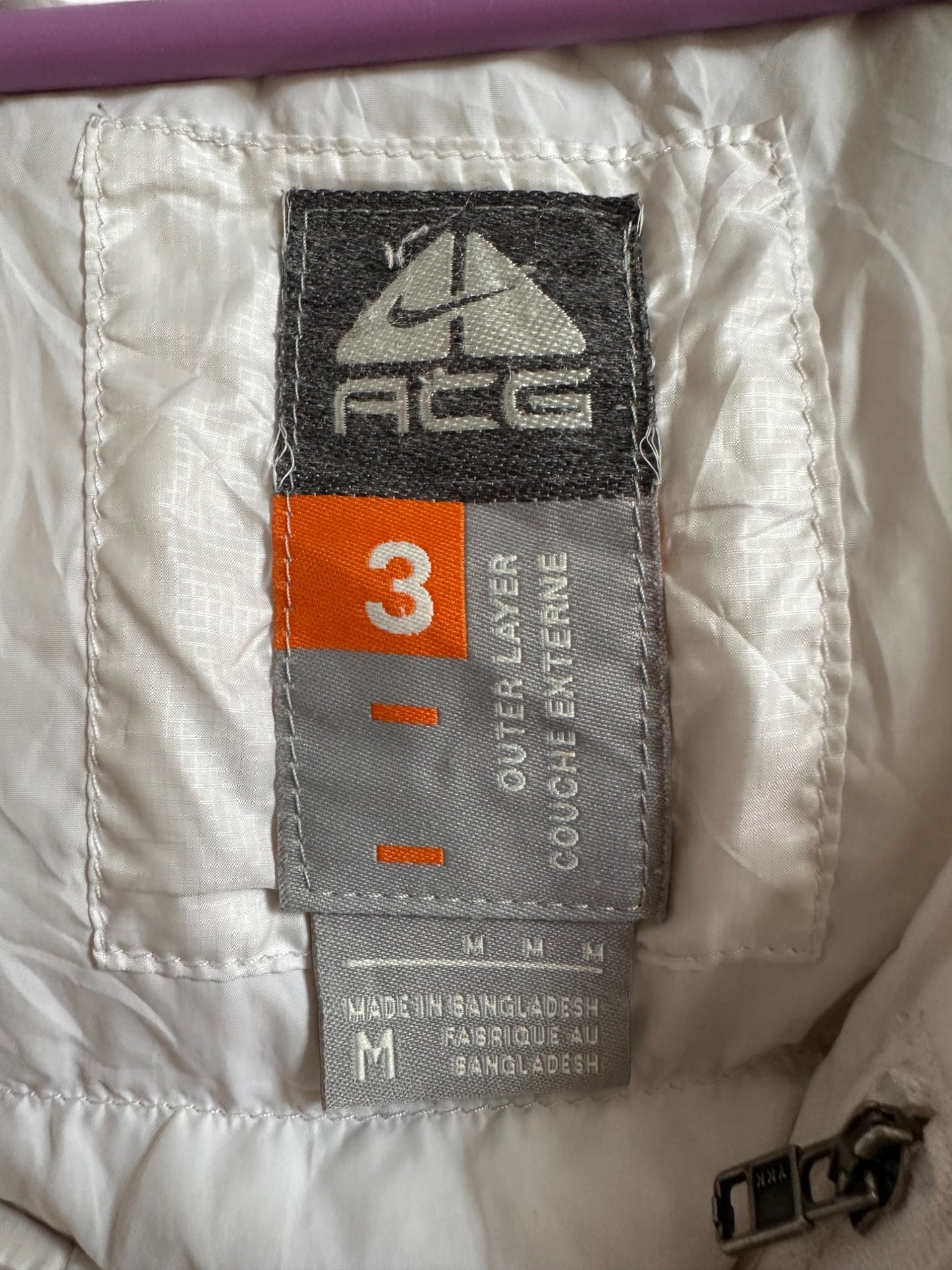 nike puffer jacke (m)