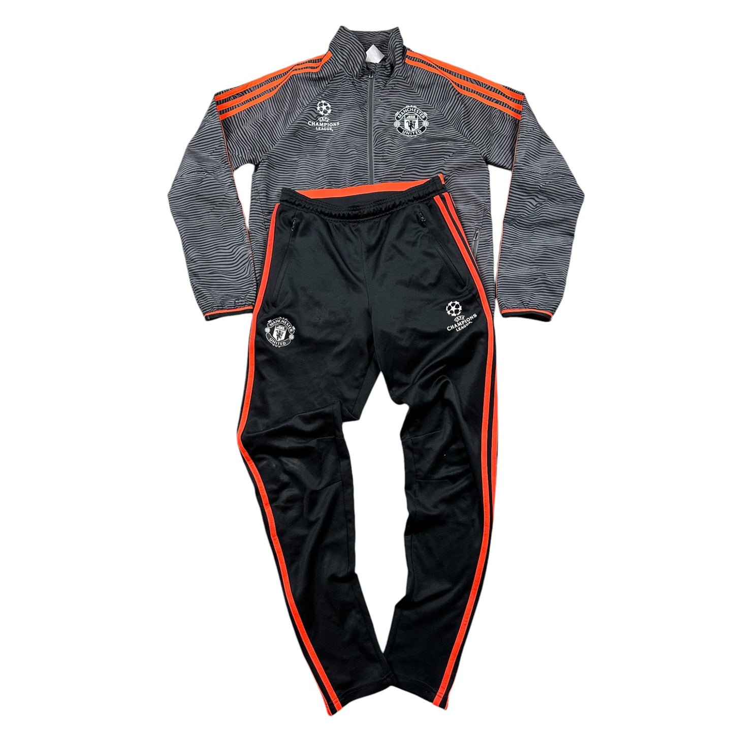 adidas manchester united tracksuit (s)