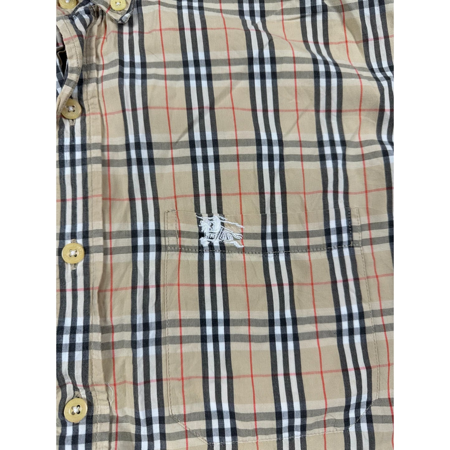 burberry hemd kurzarm (m)