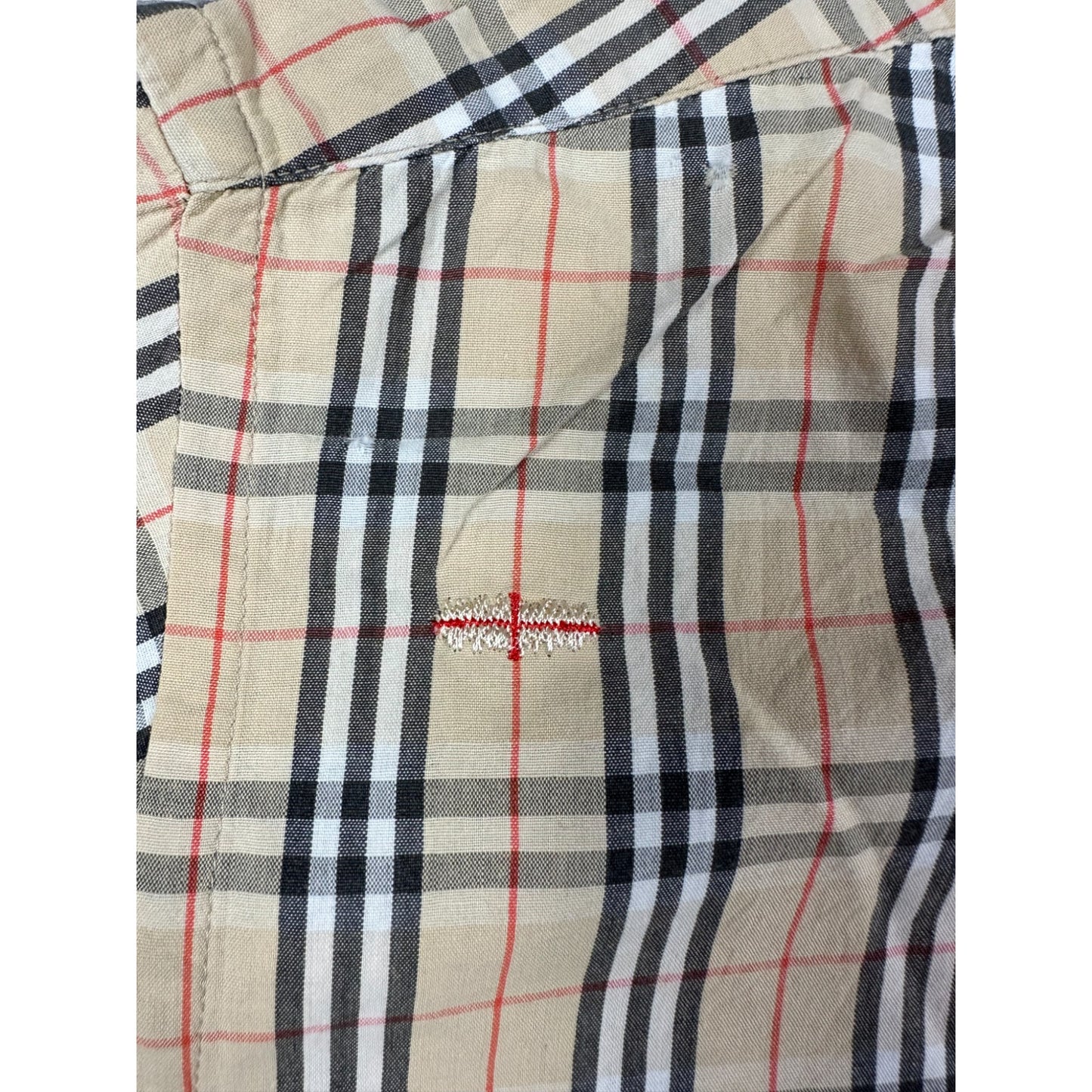 burberry hemd kurzarm (m)