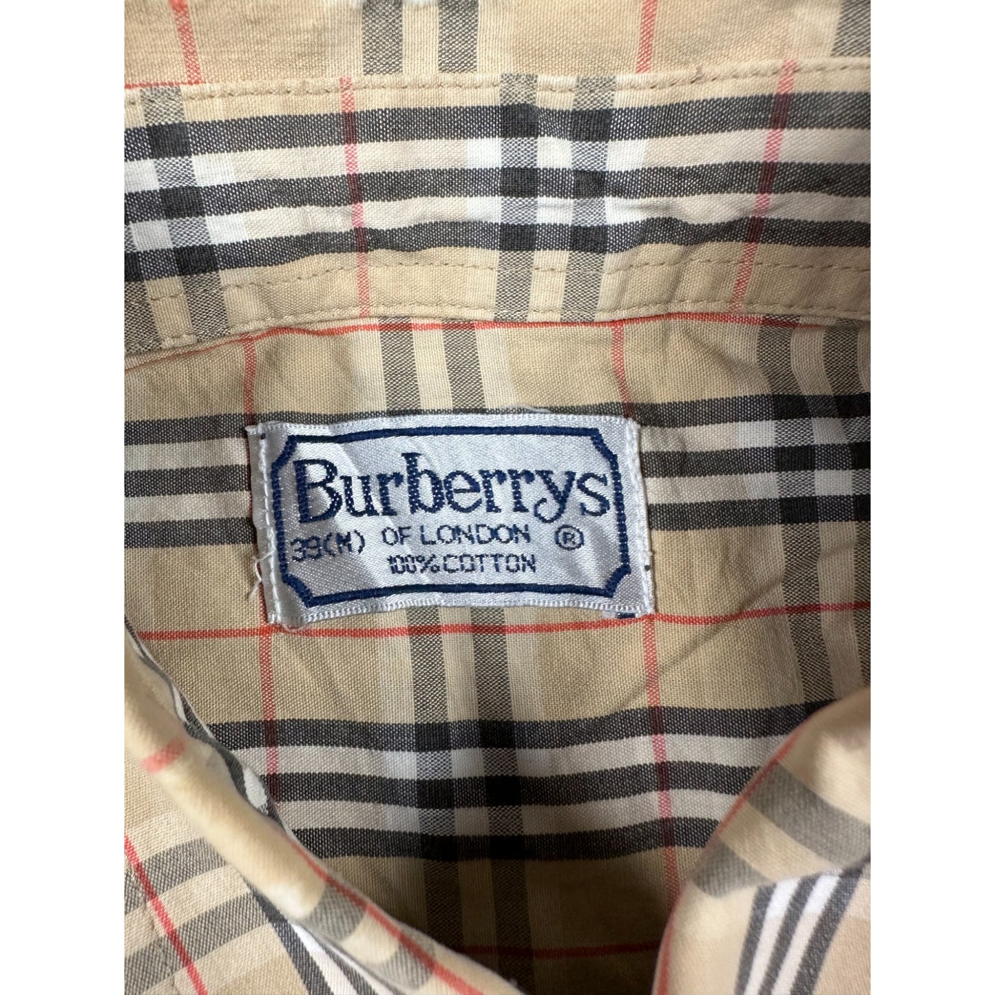 burberry hemd kurzarm (m)
