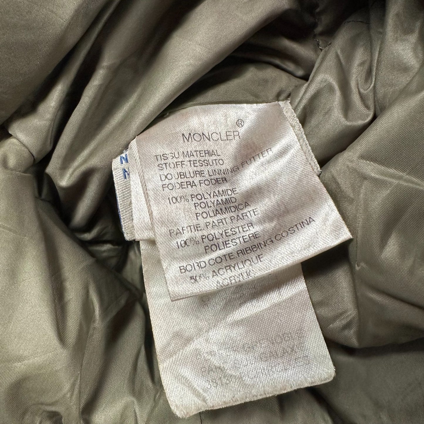 moncler puffer jacke (m/l)