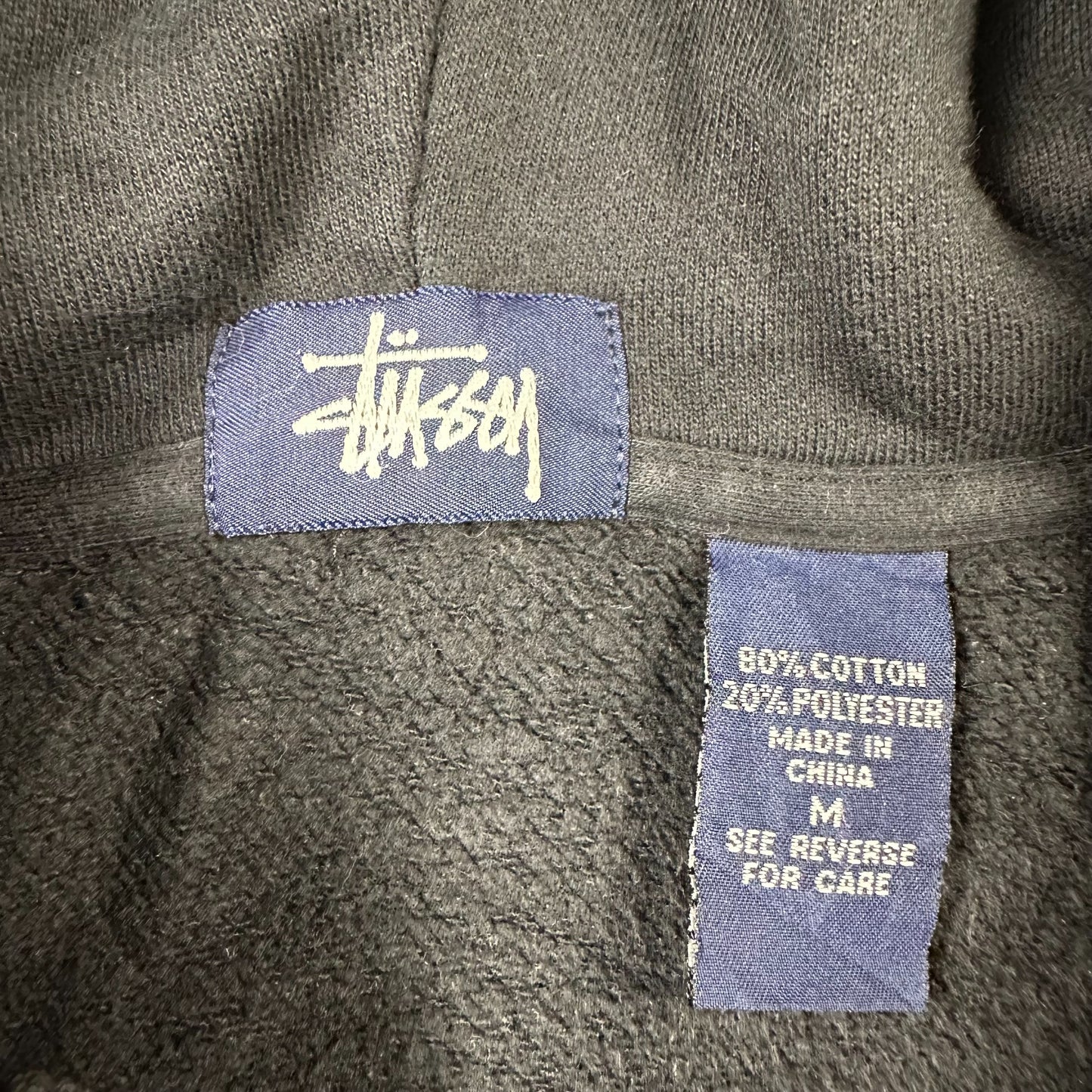 stussy zip jacke (m)