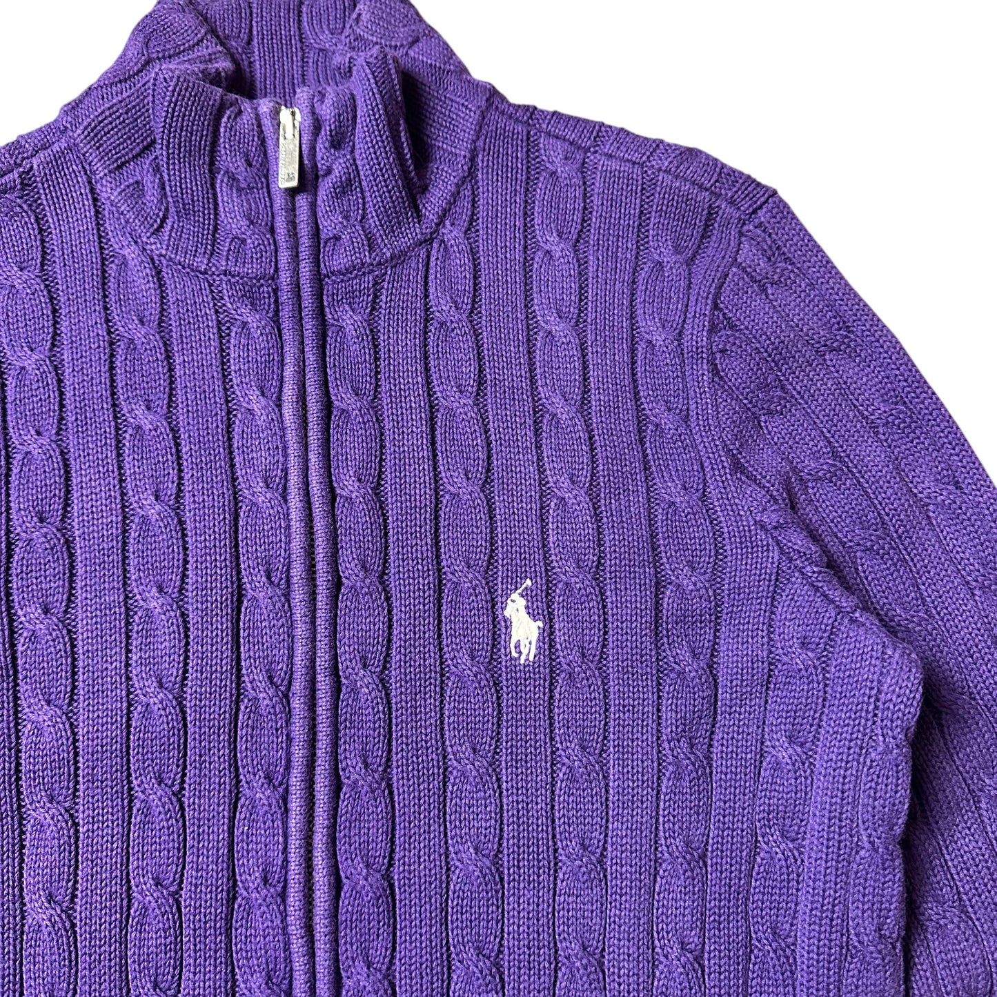 ralph lauren zip pullover women (l)