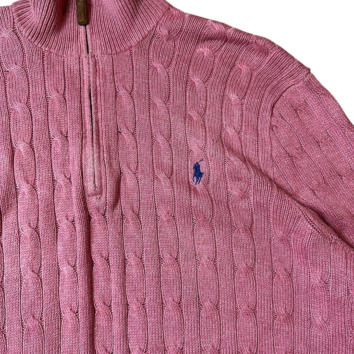 ralph lauren zip pullover (xl)