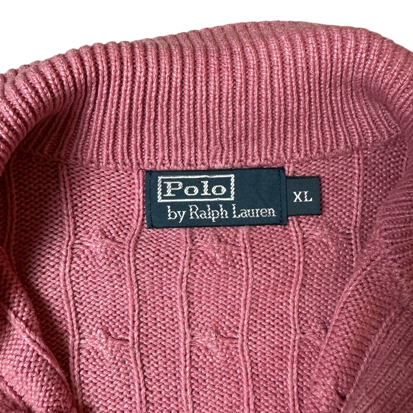 ralph lauren zip pullover (xl)