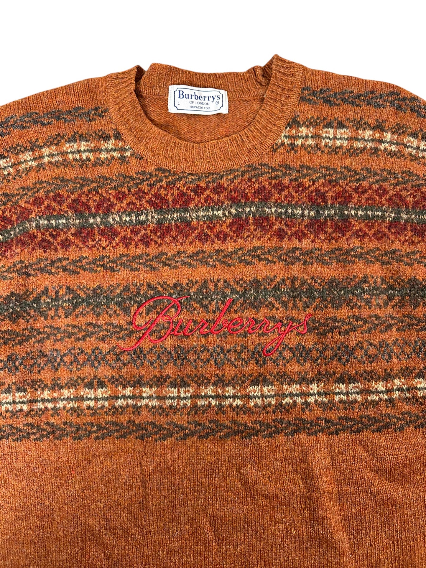 burberry pullover (l)