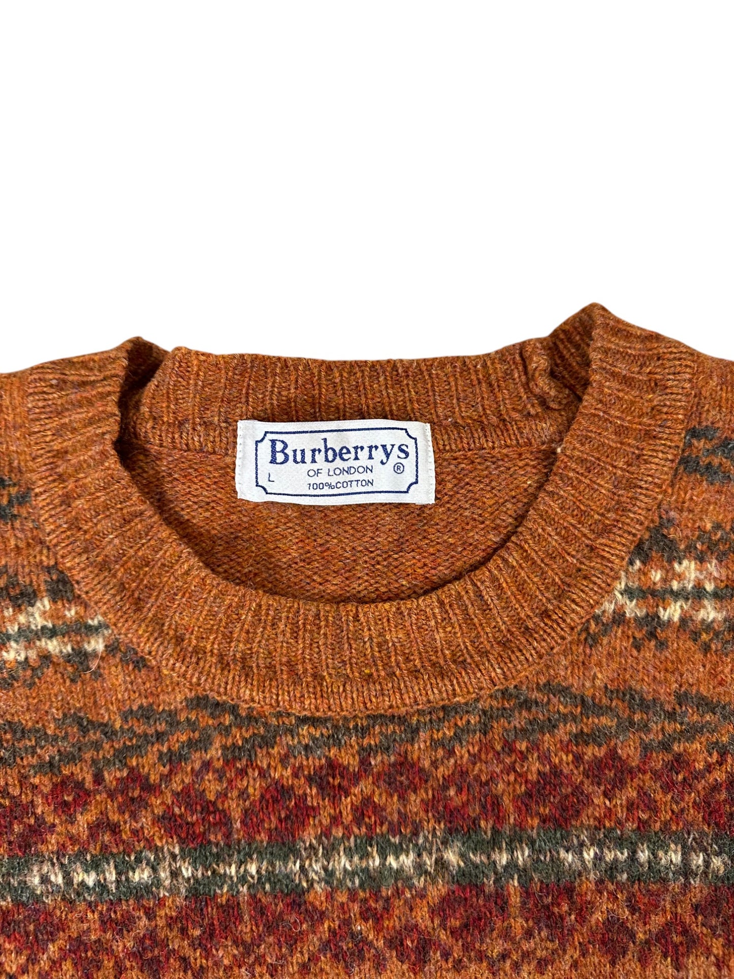 burberry pullover (l)
