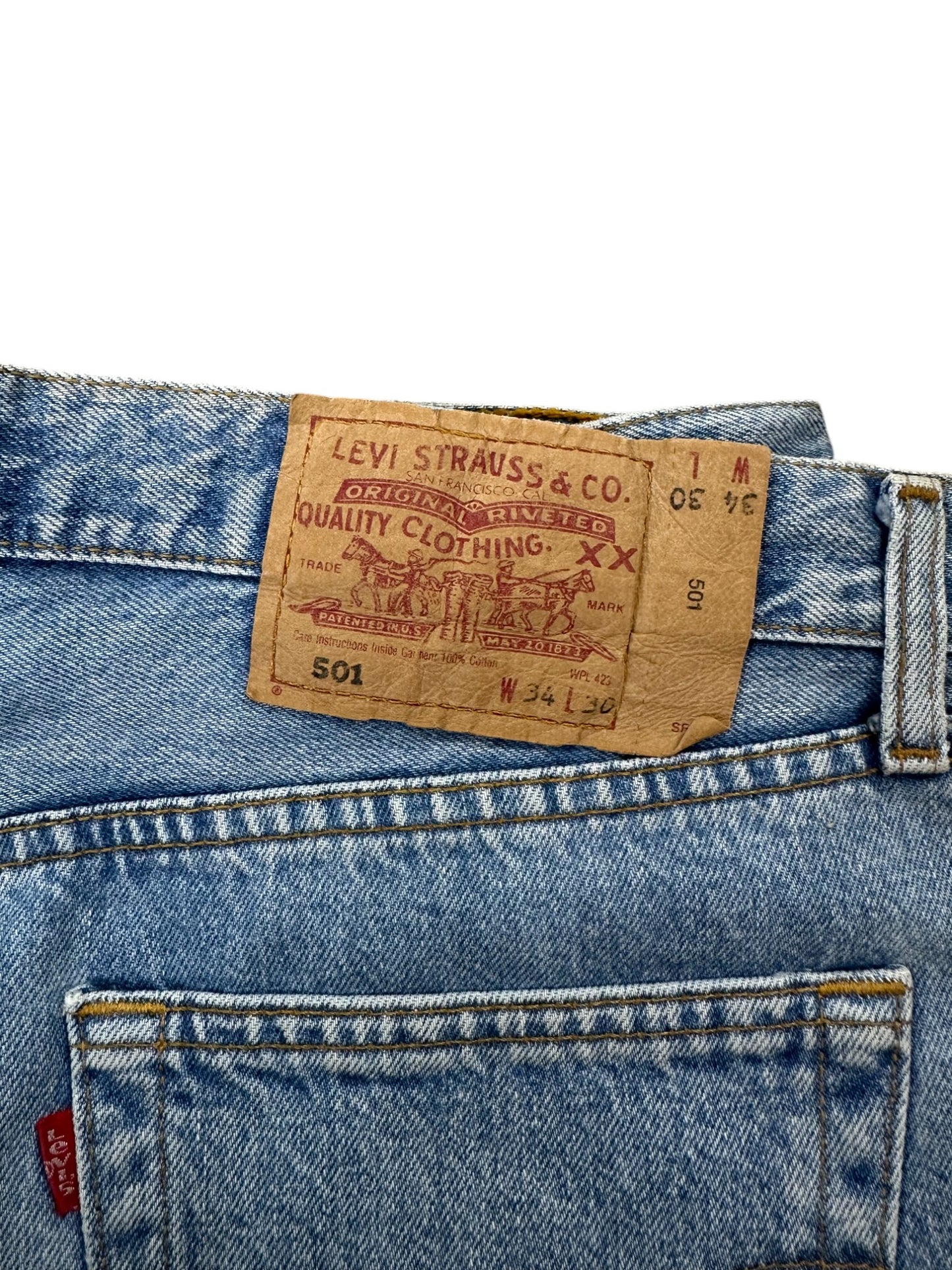 levis 501 jeans (34/30)