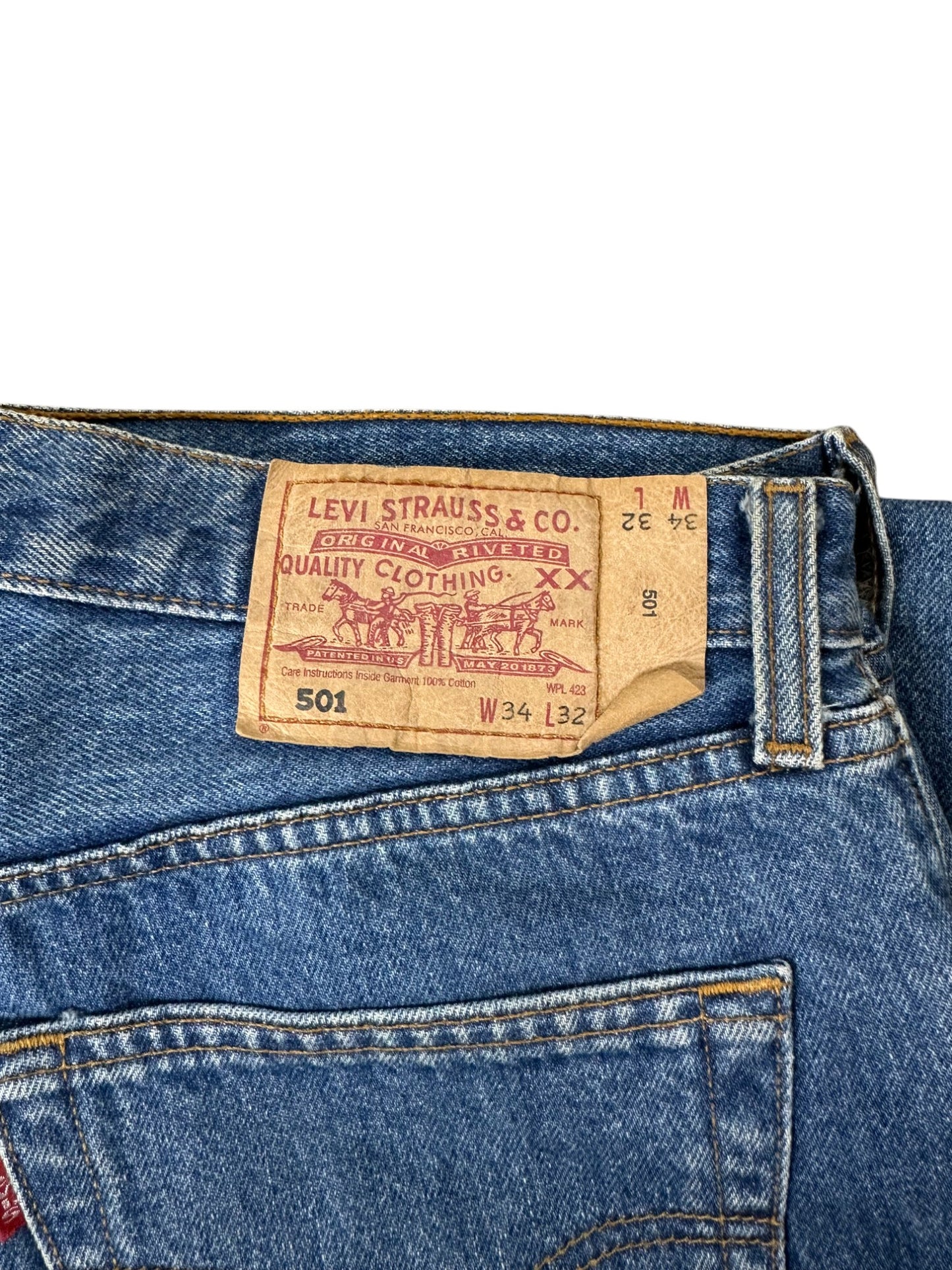 levis 501 jeans (34/32)