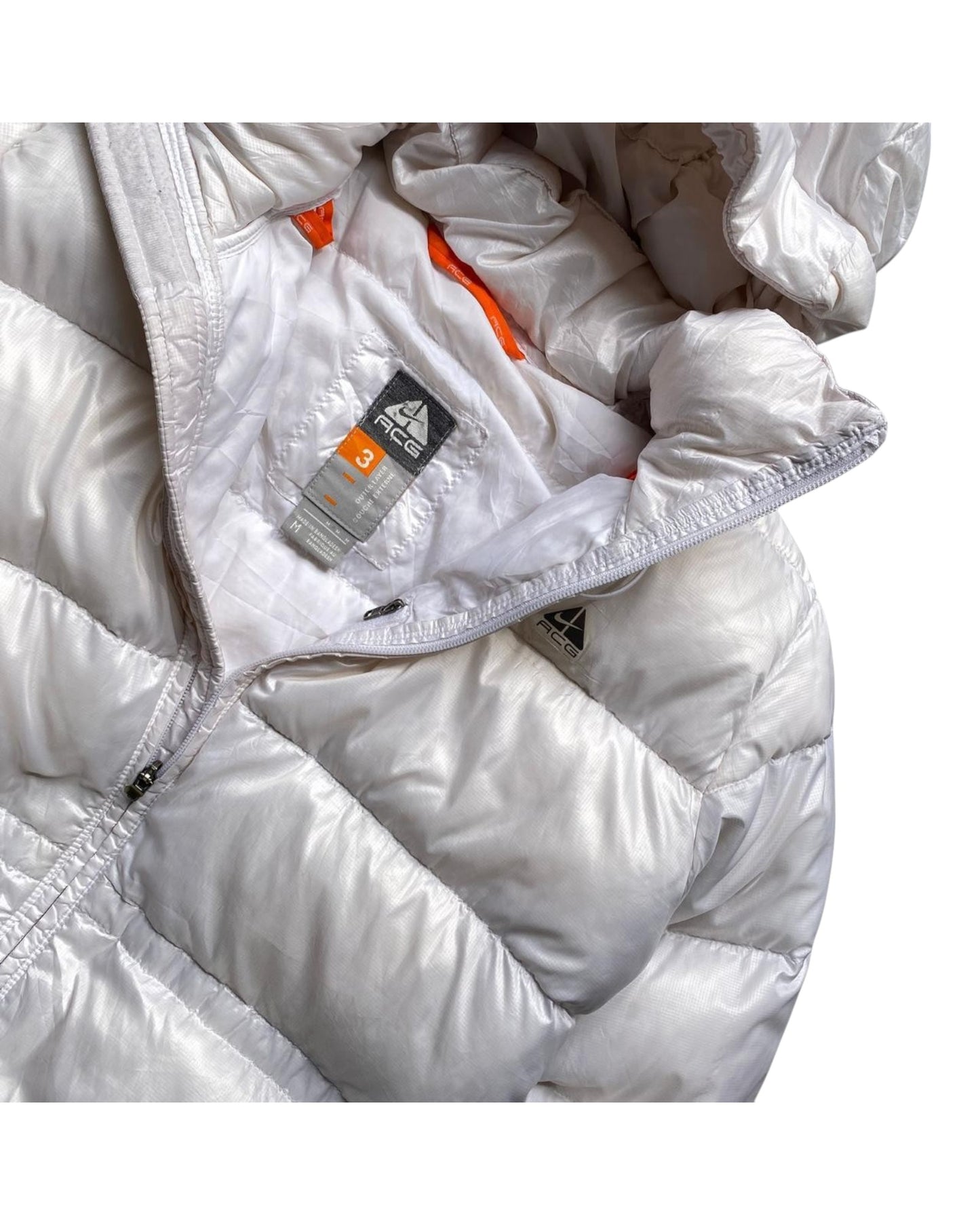 nike puffer jacke (m)