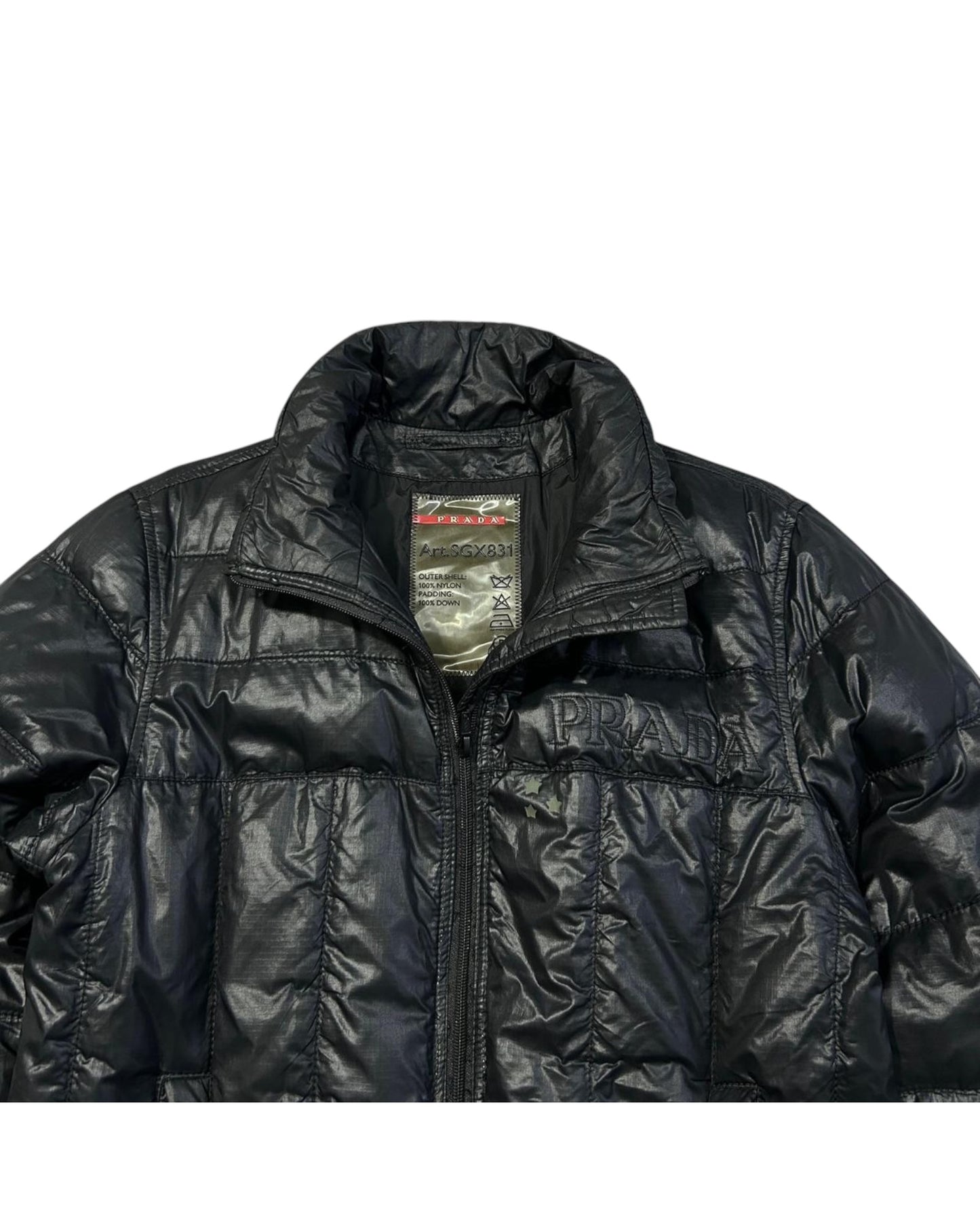 prada puffer jacke (s/m)