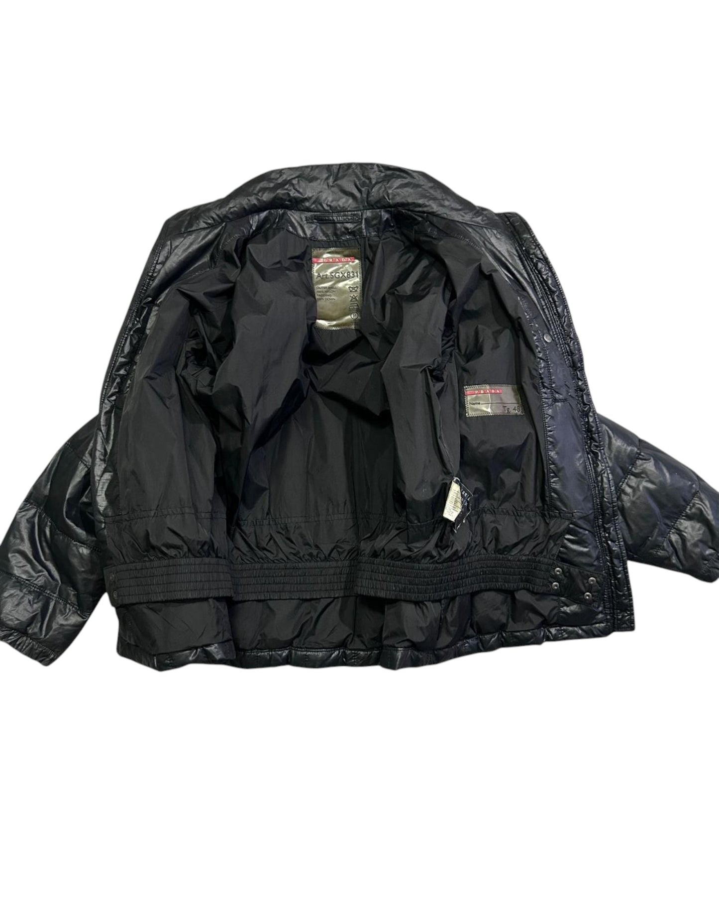 prada puffer jacke (s/m)