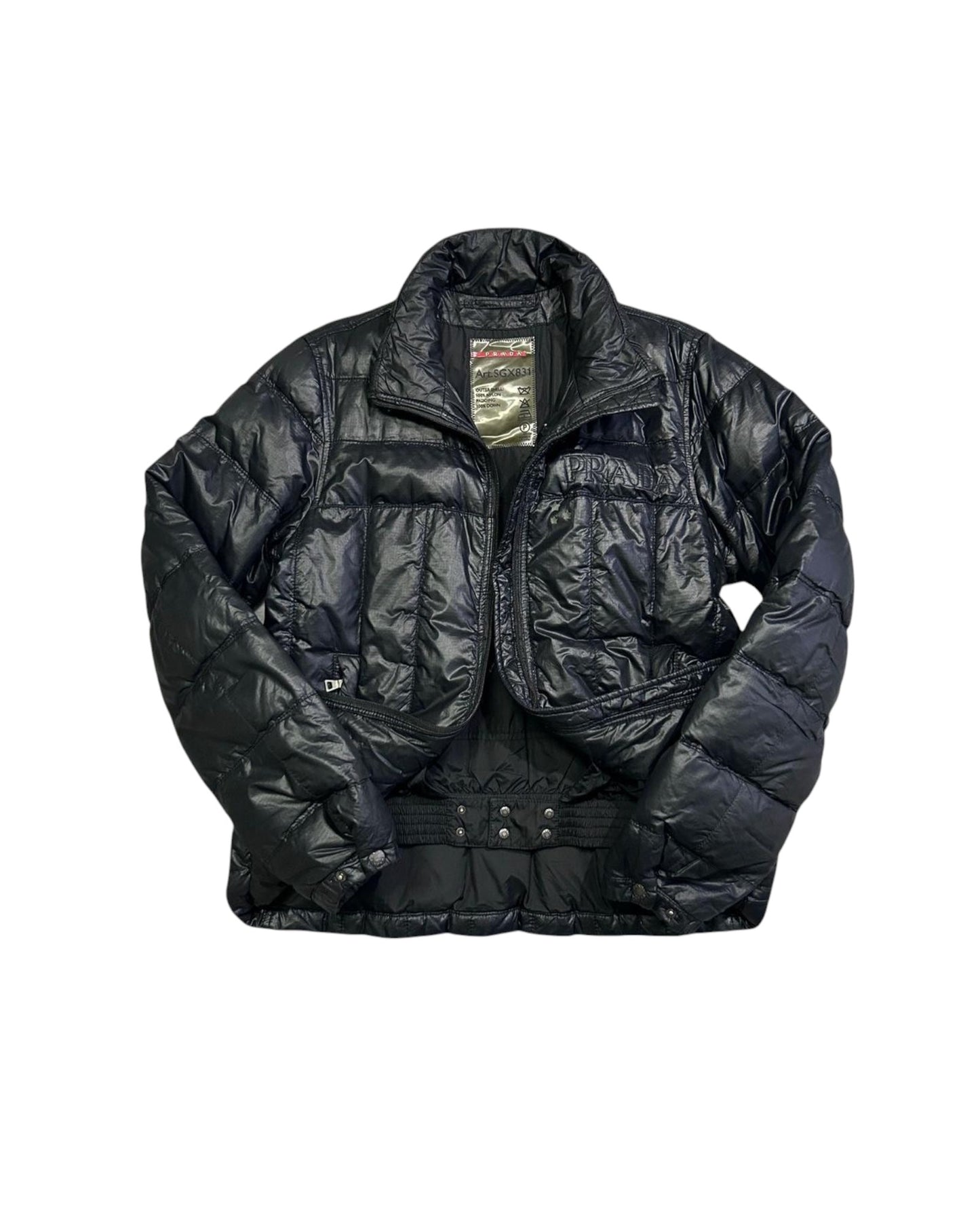 prada puffer jacke (s/m)