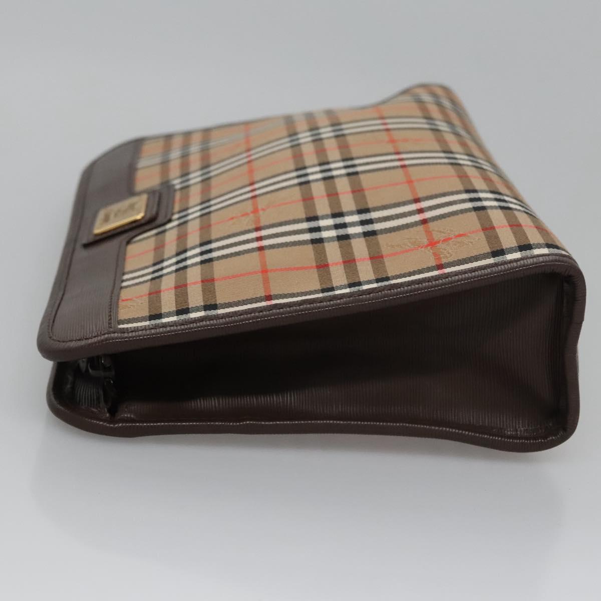 burberrys nova check clutch bag