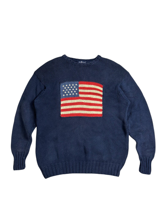 Ralph Lauren Flag Pullover (L)