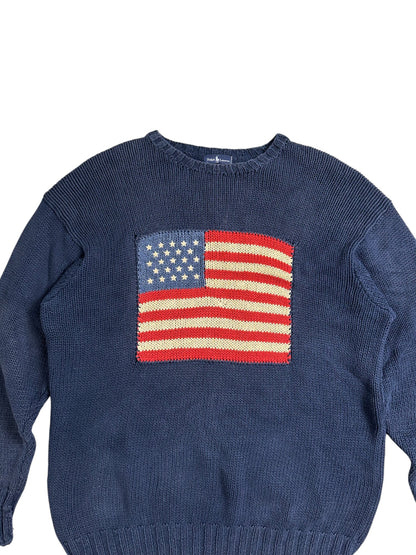 Ralph Lauren Flag Pullover (L)