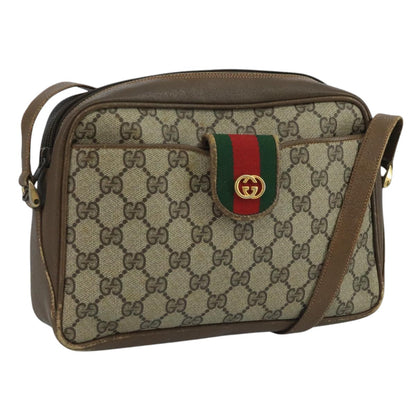 GUCCI GG Supreme Web Sherry Line Shoulder Bag